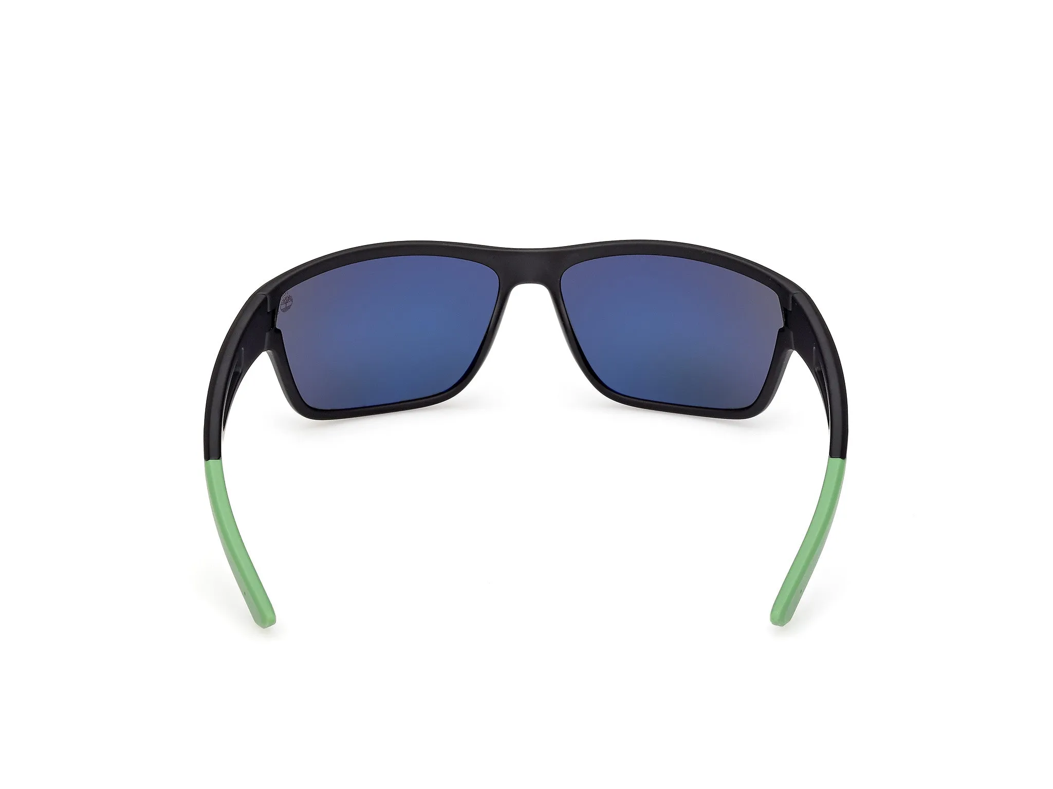 Timberland TB00001 02D Occhiali da sole Iniettato Nero Fumo Squadrata Polarizzata - immagine 4