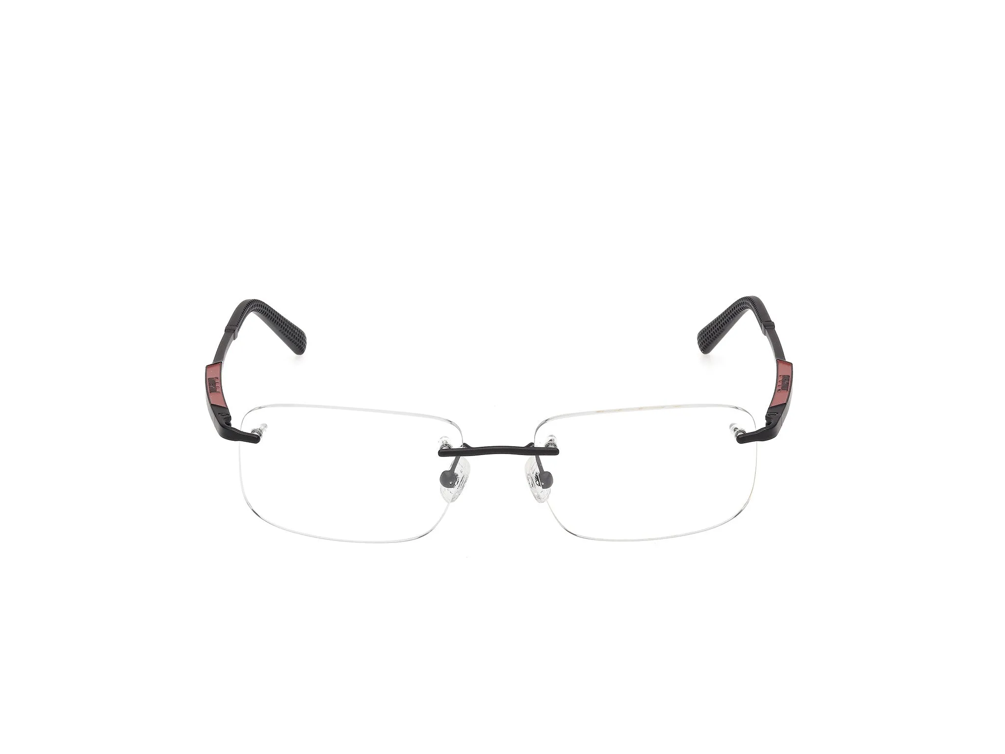 Timberland TB50075 002 Montature da vista Metallo Nero Squadrata Normale - immagine 2