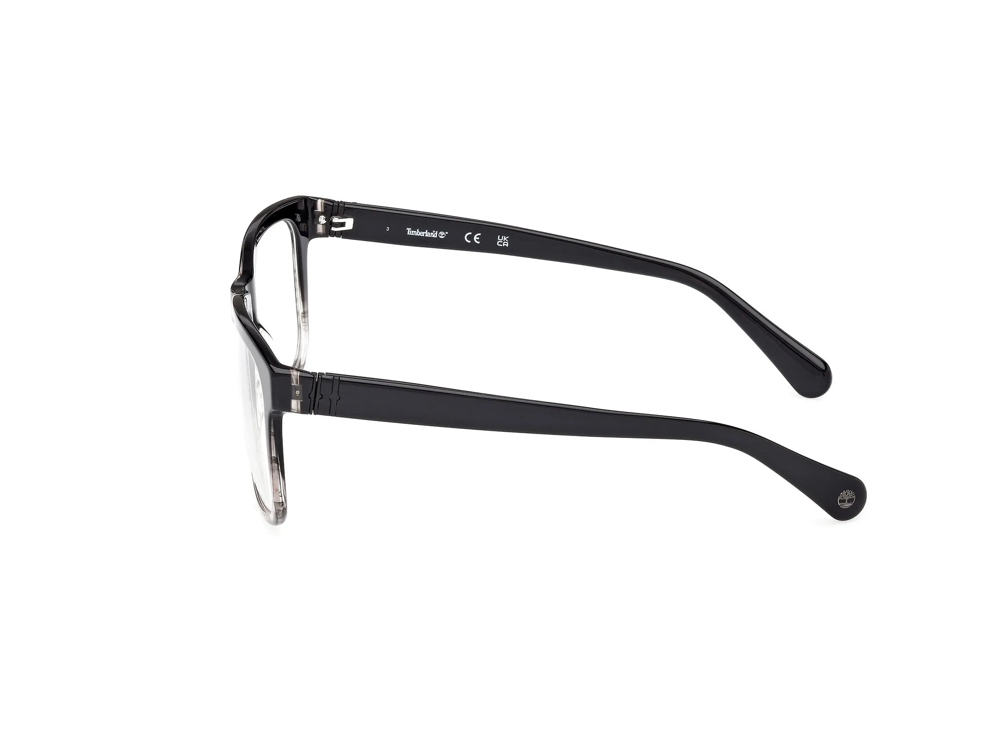 Timberland TB50073 020 Montature da vista Acetato Grigio Squadrata Normale - immagine 3