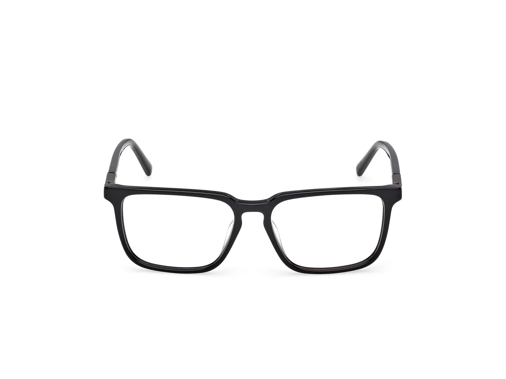 Timberland TB50072-H 001 Montature da vista Acetato Nero Squadrata Normale - immagine 2