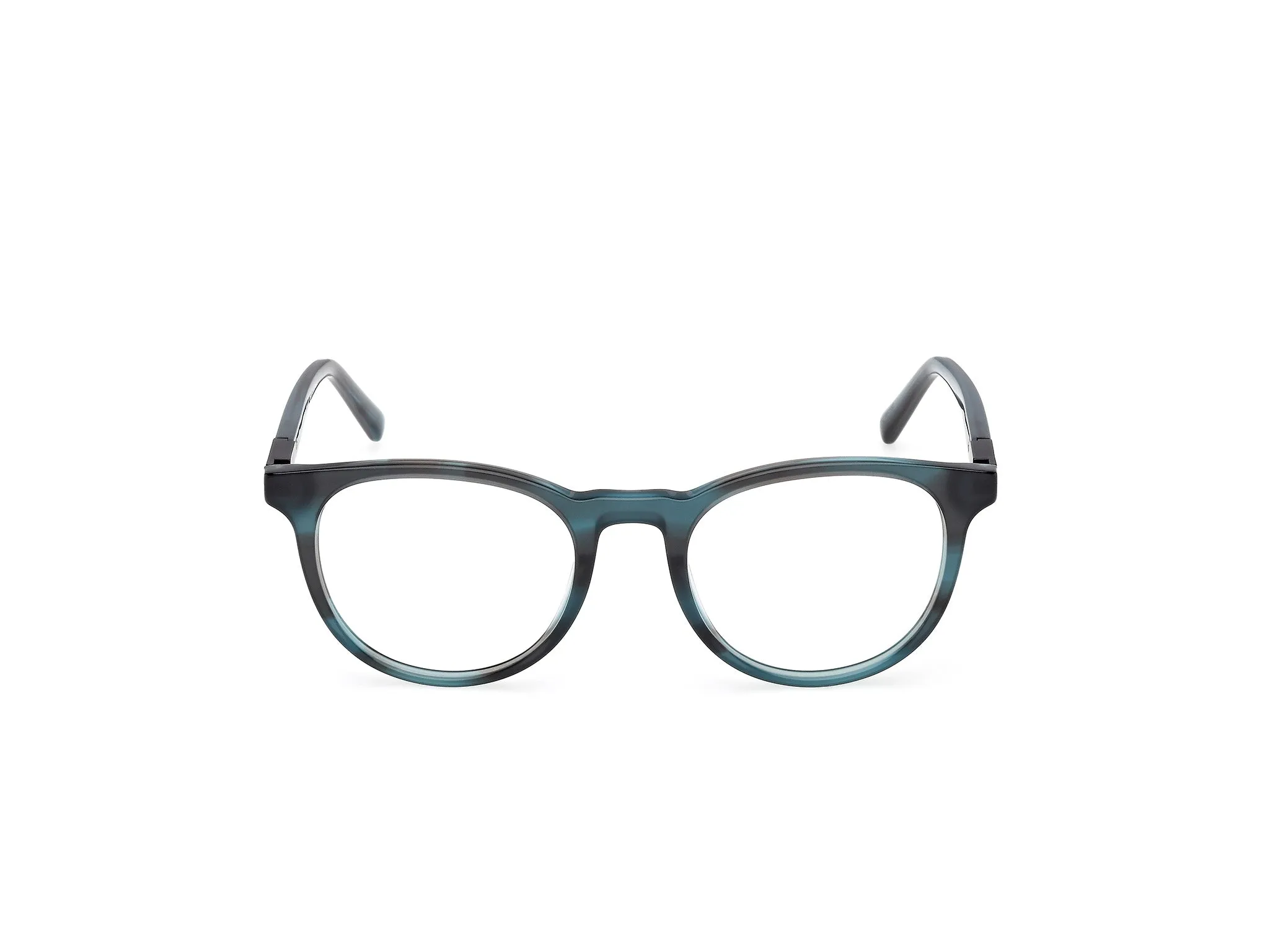Timberland TB50071 092 Montature da vista Acetato Azzurro Rotonda Normale - immagine 2