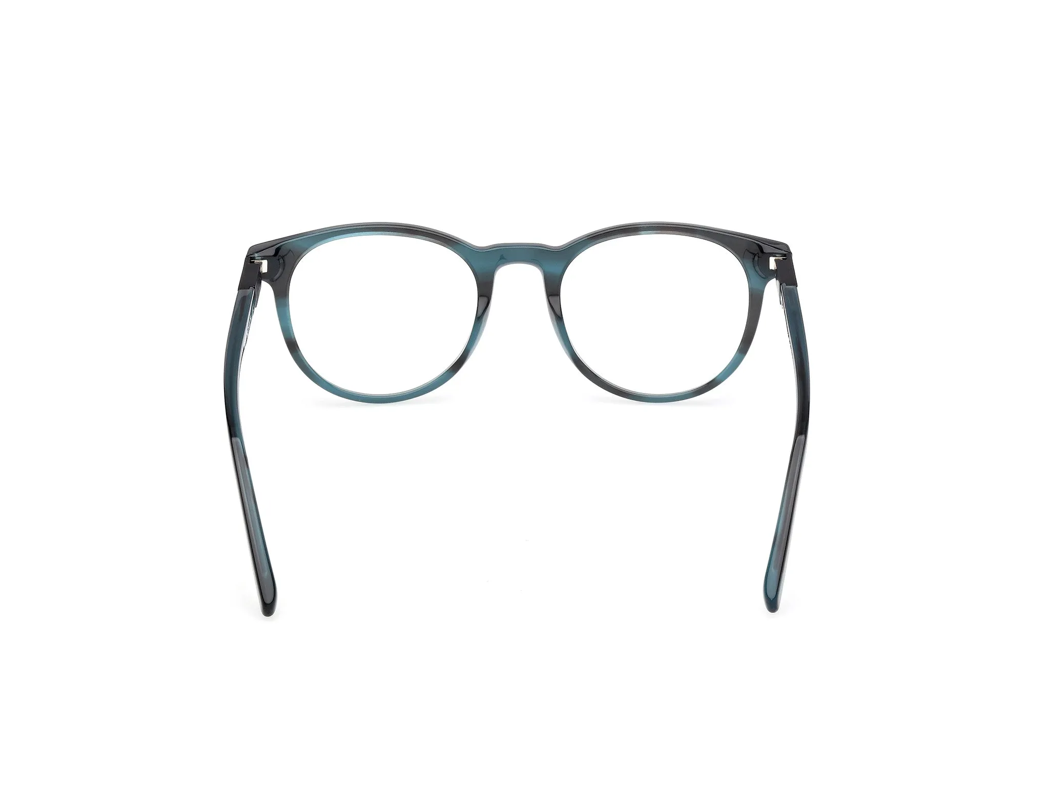 Timberland TB50071 092 Montature da vista Acetato Azzurro Rotonda Normale - immagine 4