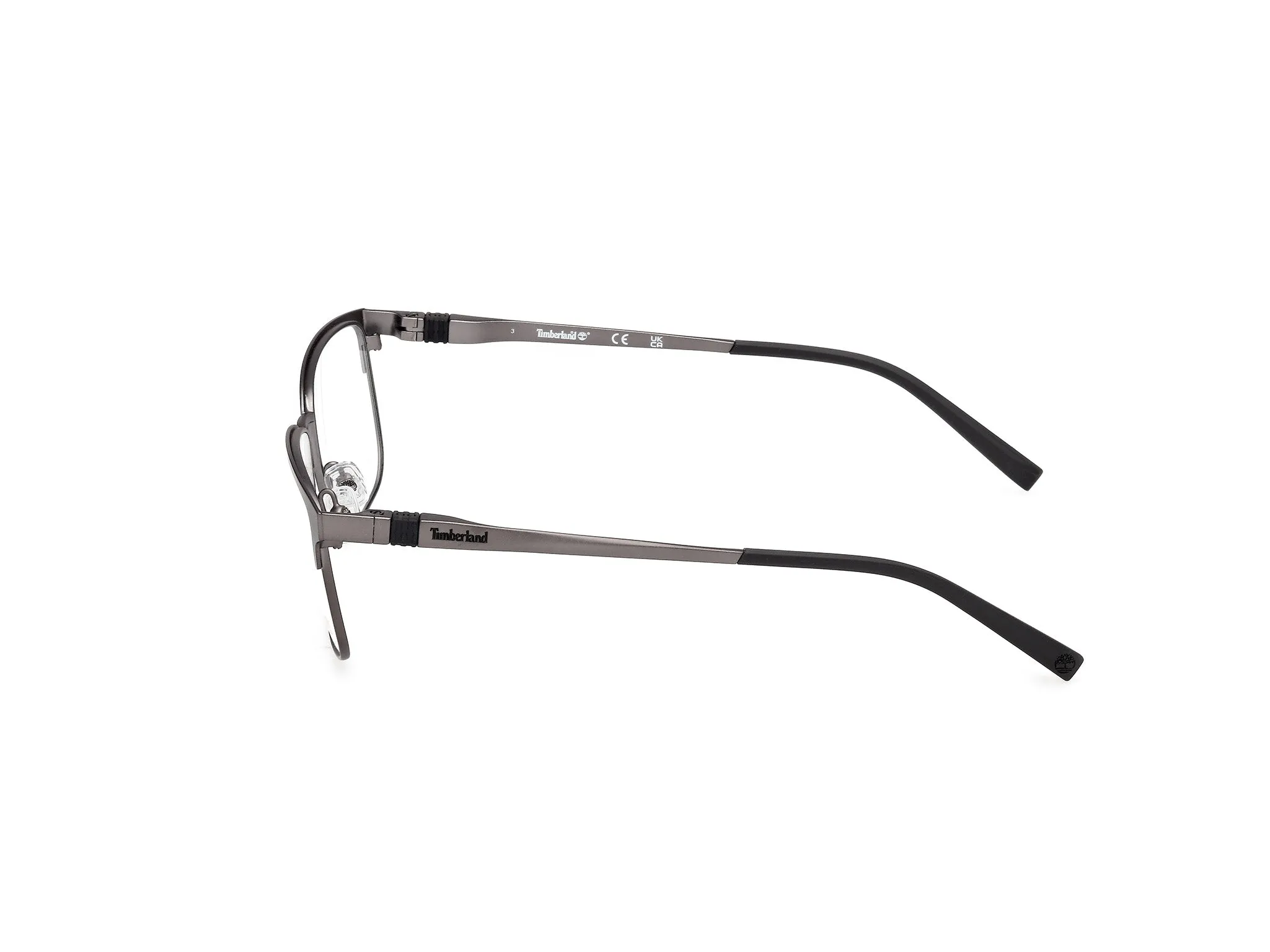 Timberland TB50070 007 Montature da vista Metallo Grigio Squadrata Normale - immagine 3