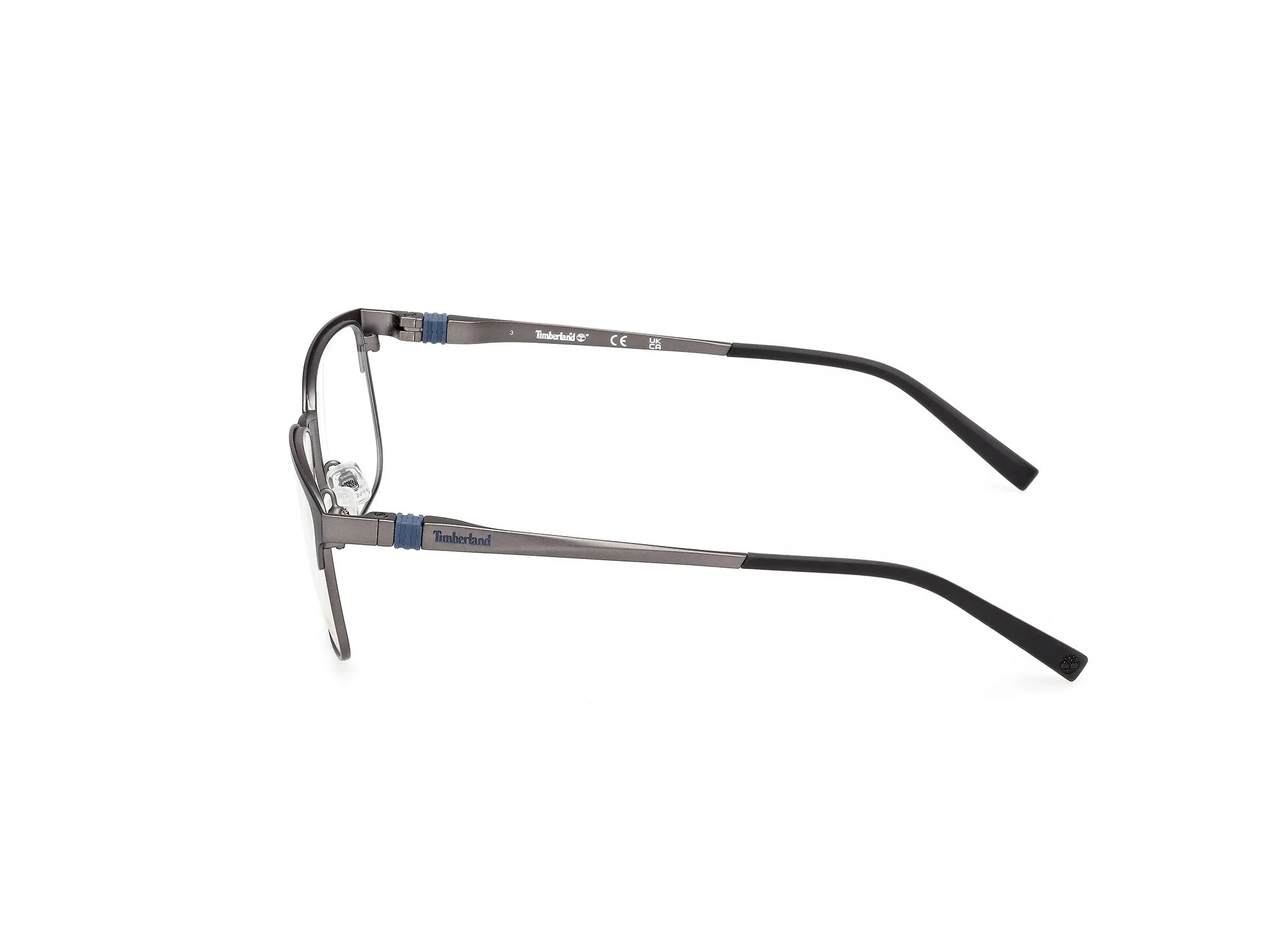 Timberland TB50070 002 Montature da vista Metallo Nero Squadrata Normale - immagine 3