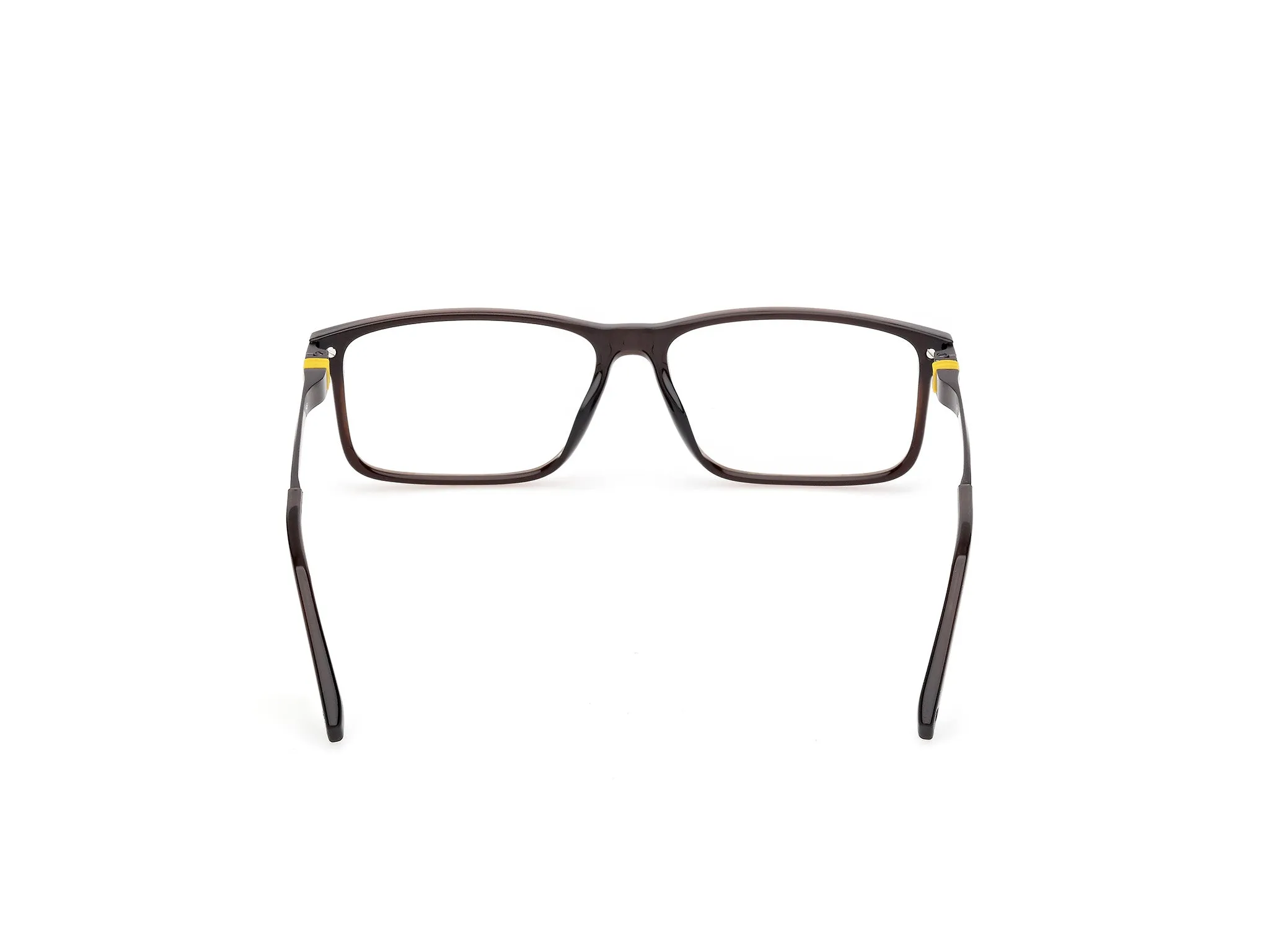 Timberland TB50069-H 048 Montature da vista Iniettato Marrone Squadrata Normale - immagine 4