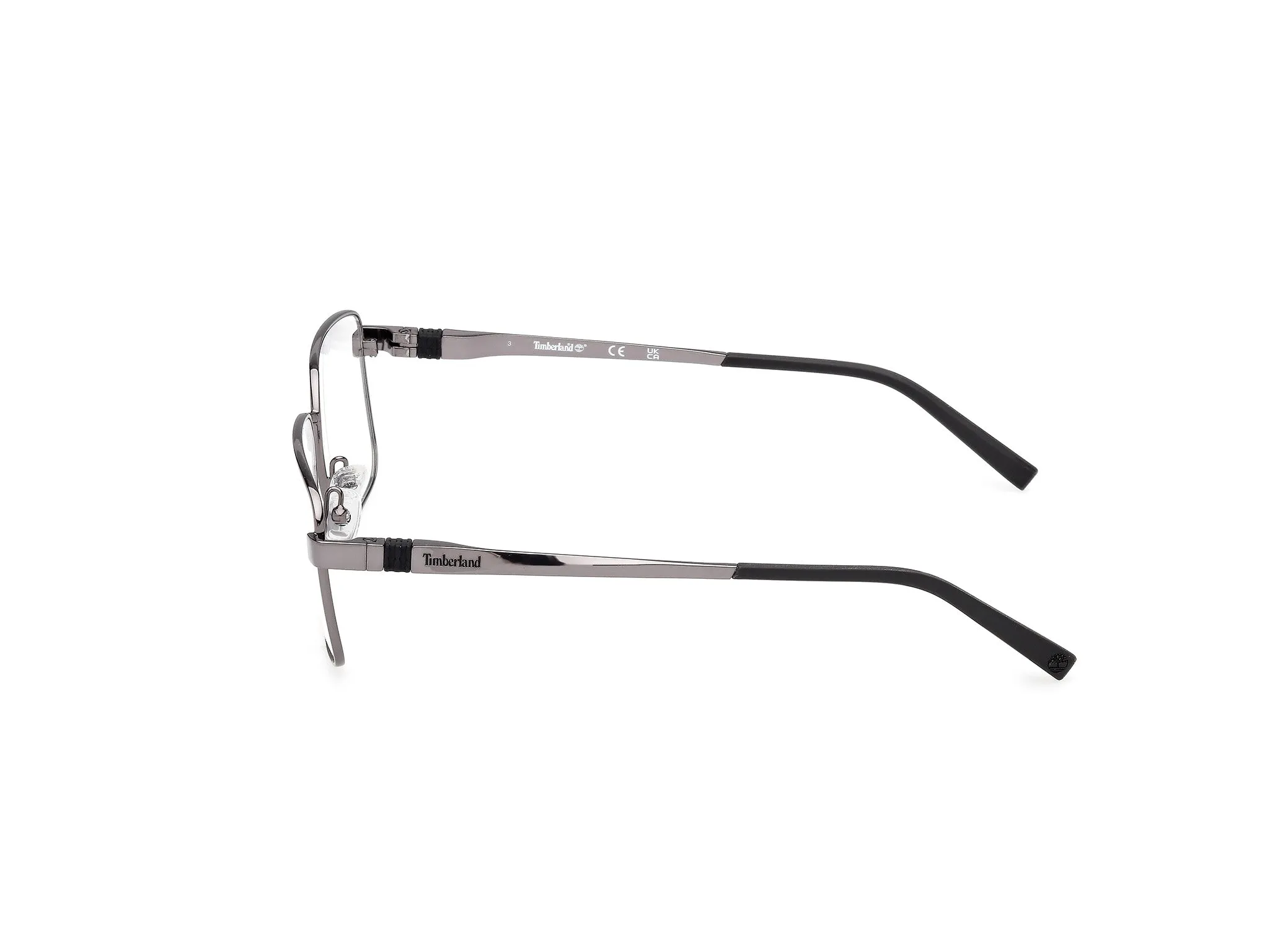 Timberland TB50068 008 Montature da vista Metallo Canna di fucile Squadrata Normale - immagine 3