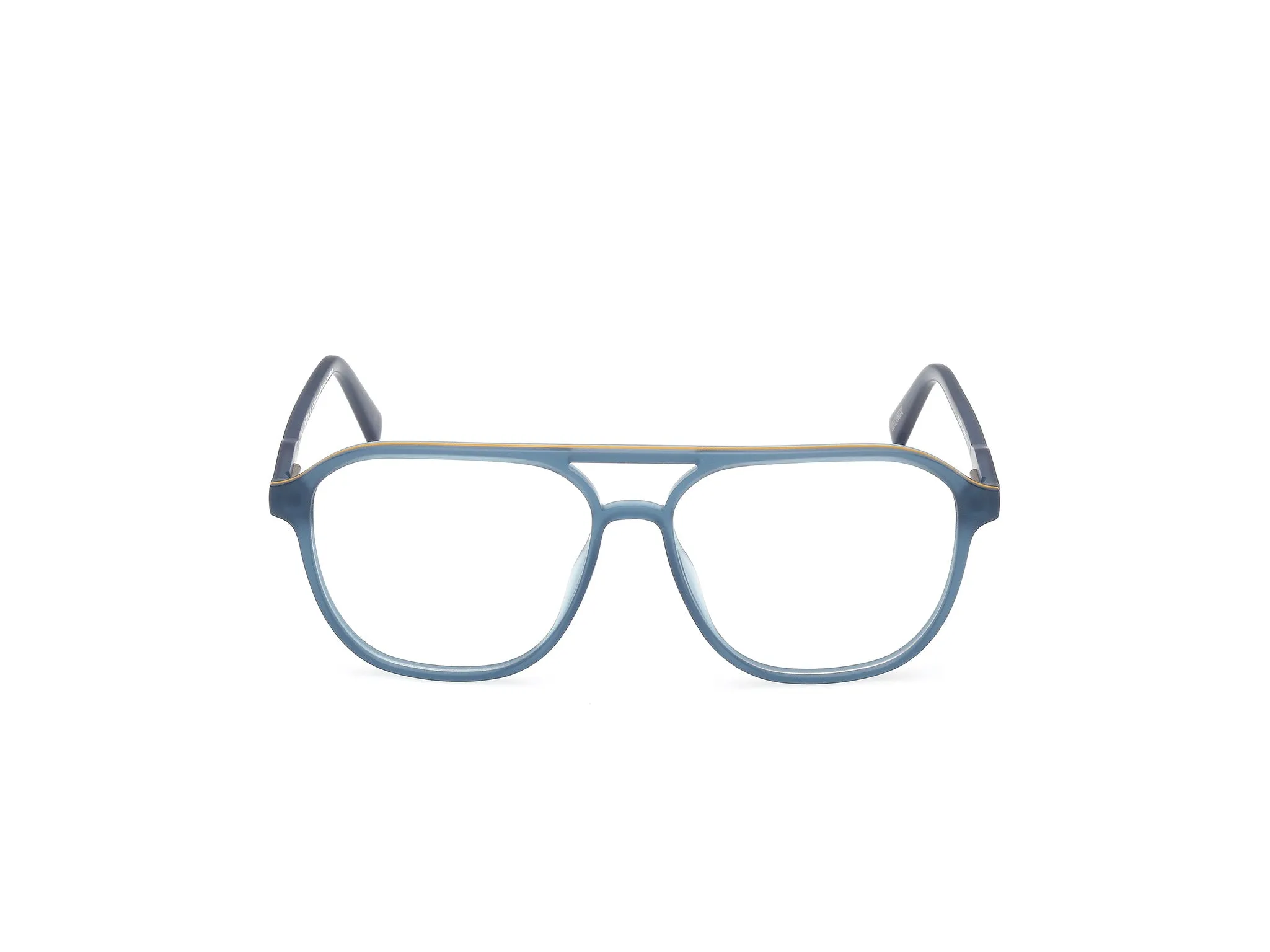 Timberland TB50067 091 Montature da vista Iniettato Blu Squadrata Normale - immagine 2