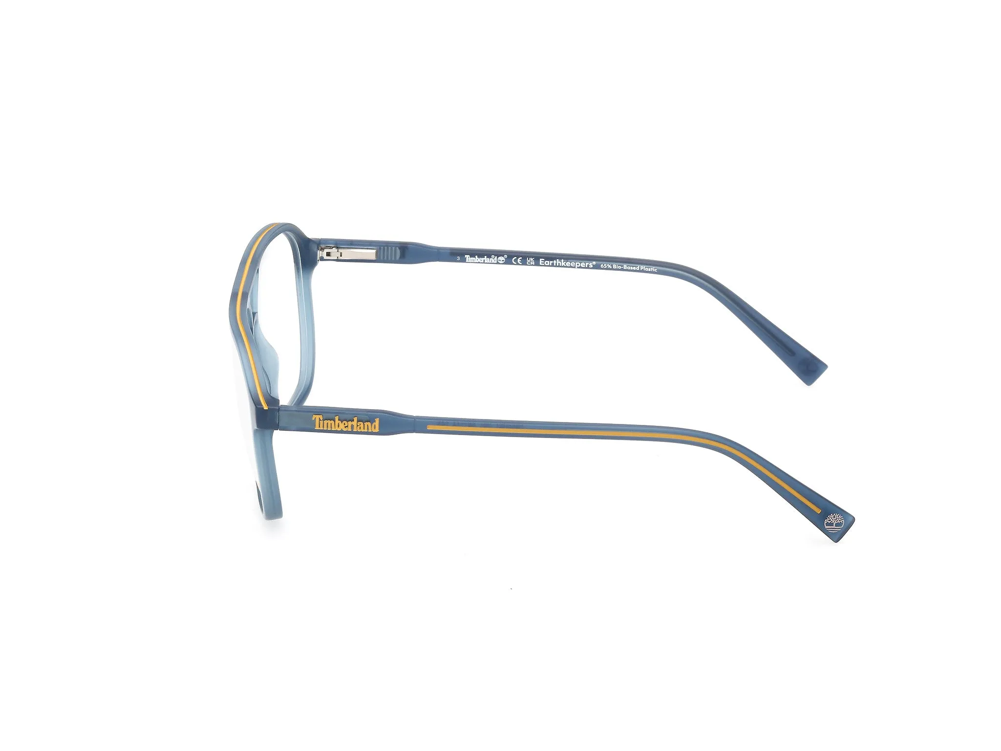 Timberland TB50067 091 Montature da vista Iniettato Blu Squadrata Normale - immagine 3
