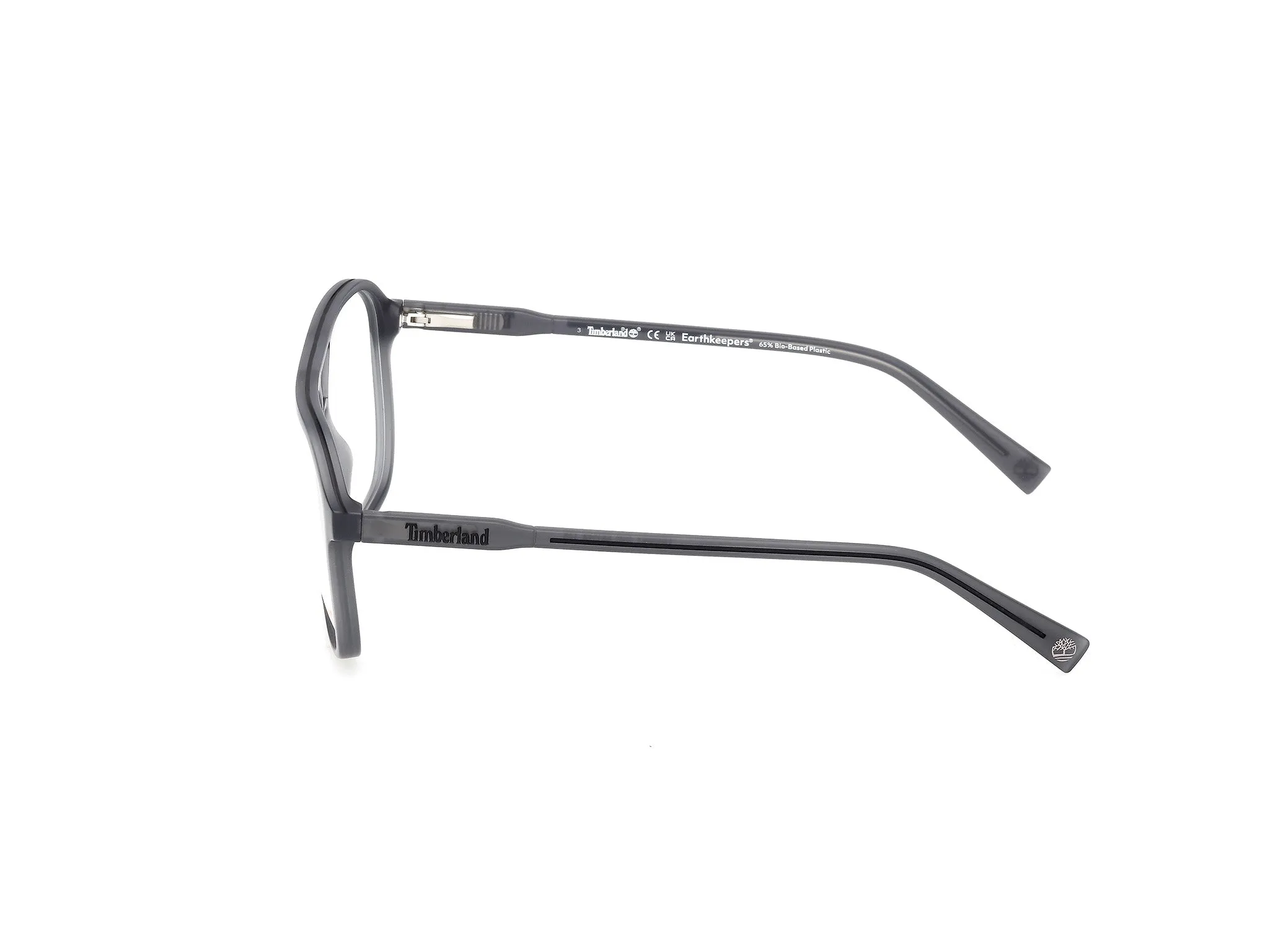 Timberland TB50067 020 Montature da vista Iniettato Grigio Squadrata Normale - immagine 3