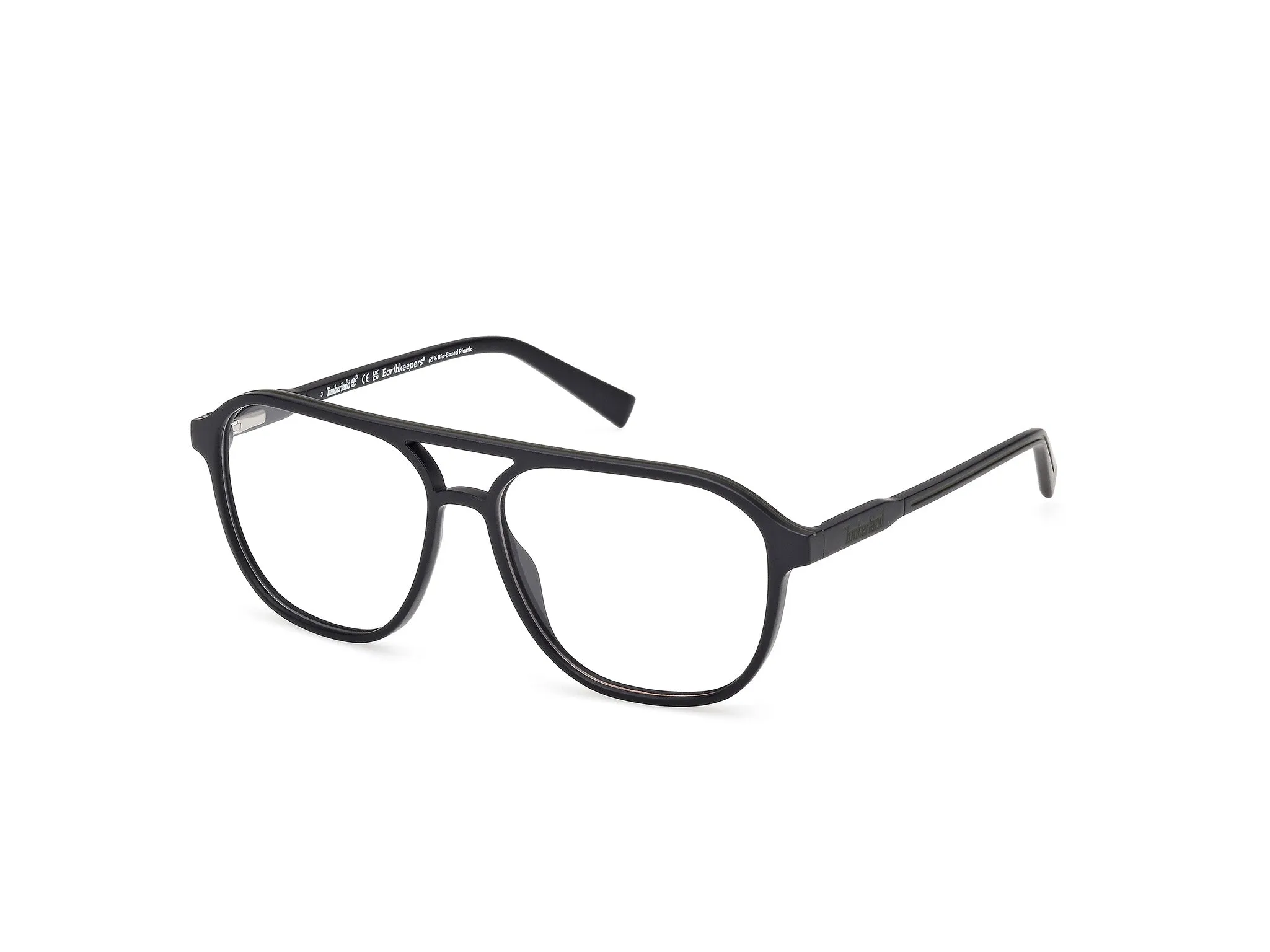 Timberland TB50067 002 Montature da vista Iniettato Nero Squadrata Normale - immagine 1
