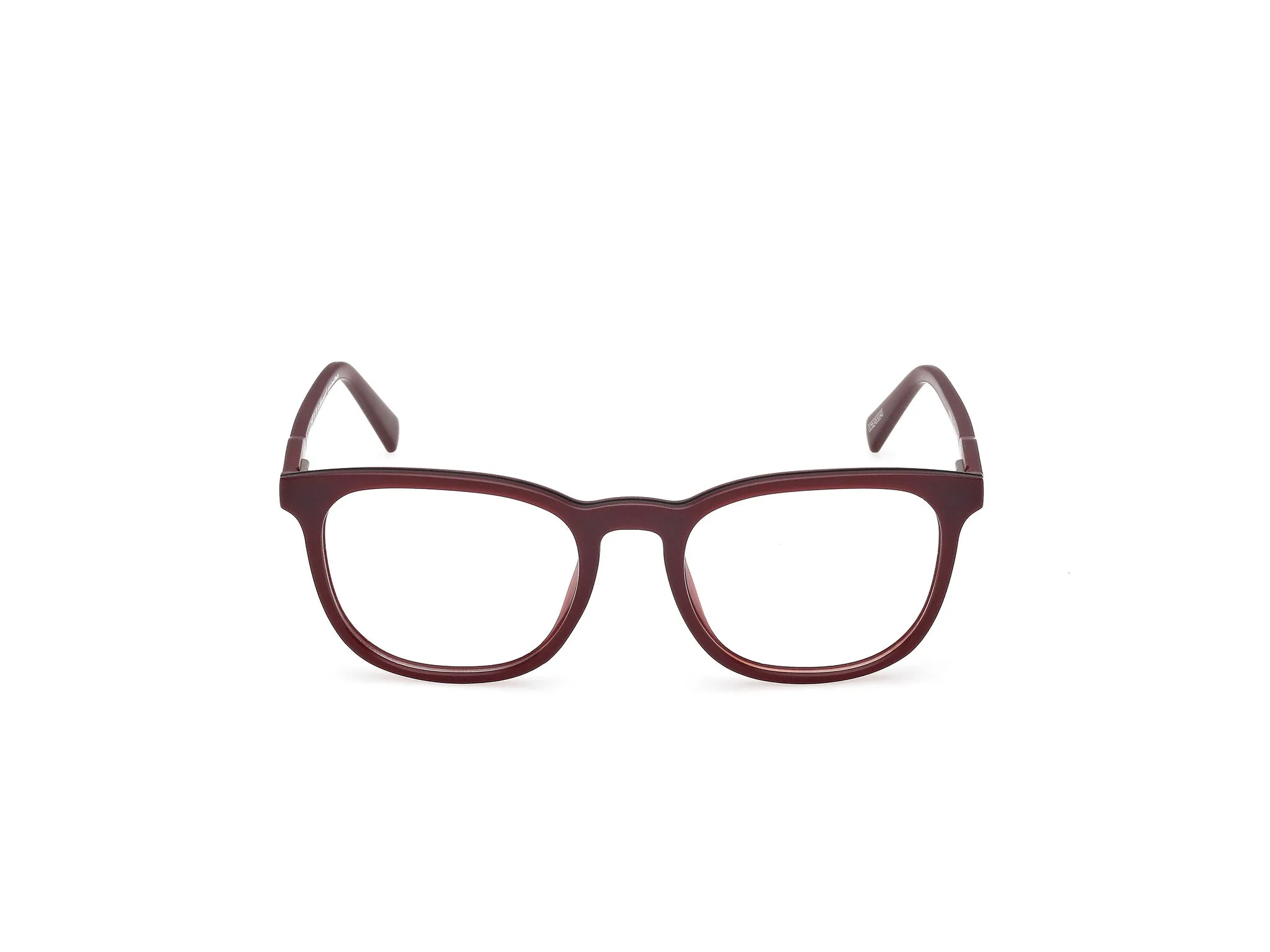 Timberland TB50066 067 Montature da vista Iniettato Rosso Rotonda Normale - immagine 2