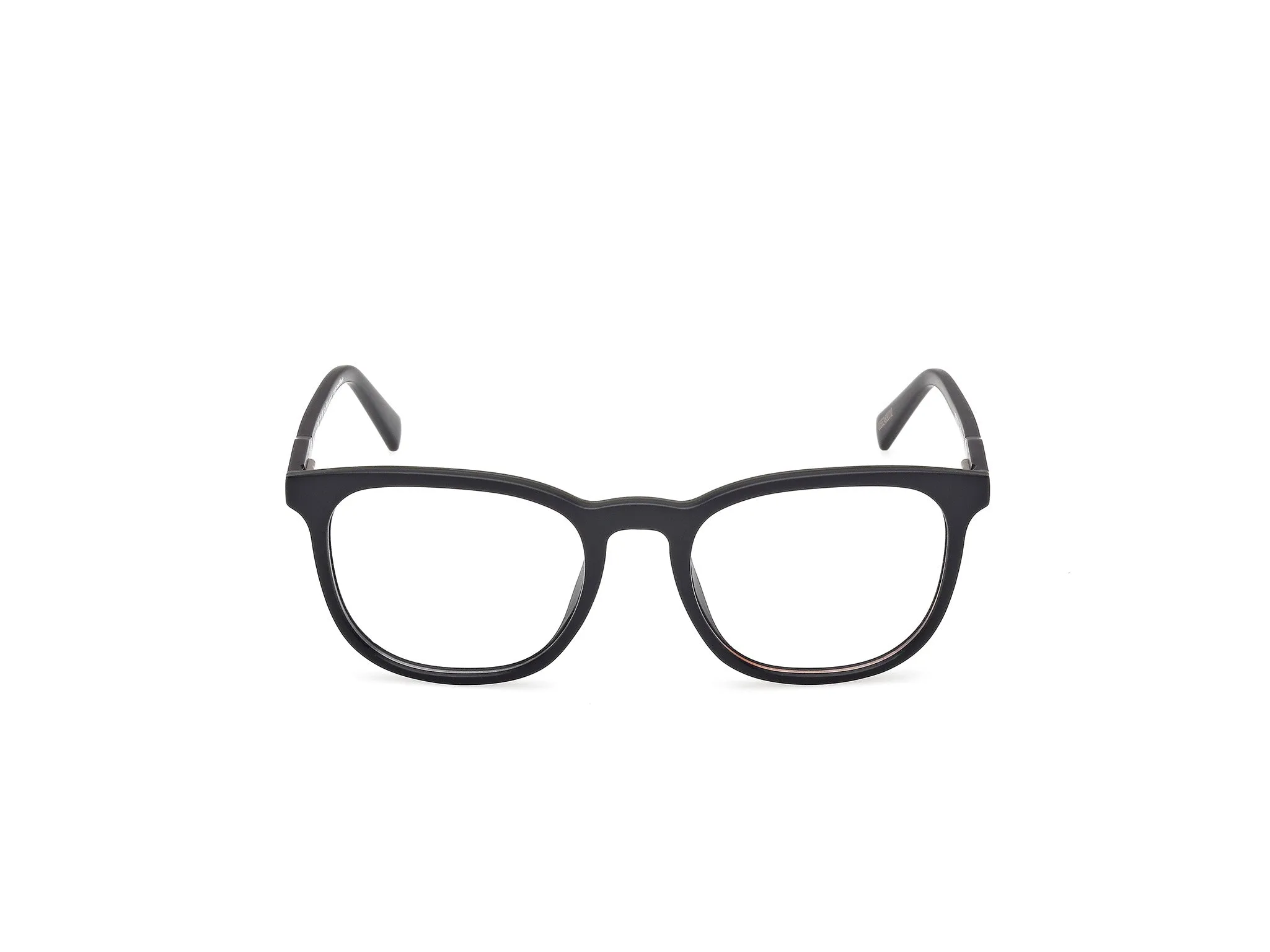 Timberland TB50066 002 Montature da vista Iniettato Nero Rotonda Normale - immagine 2