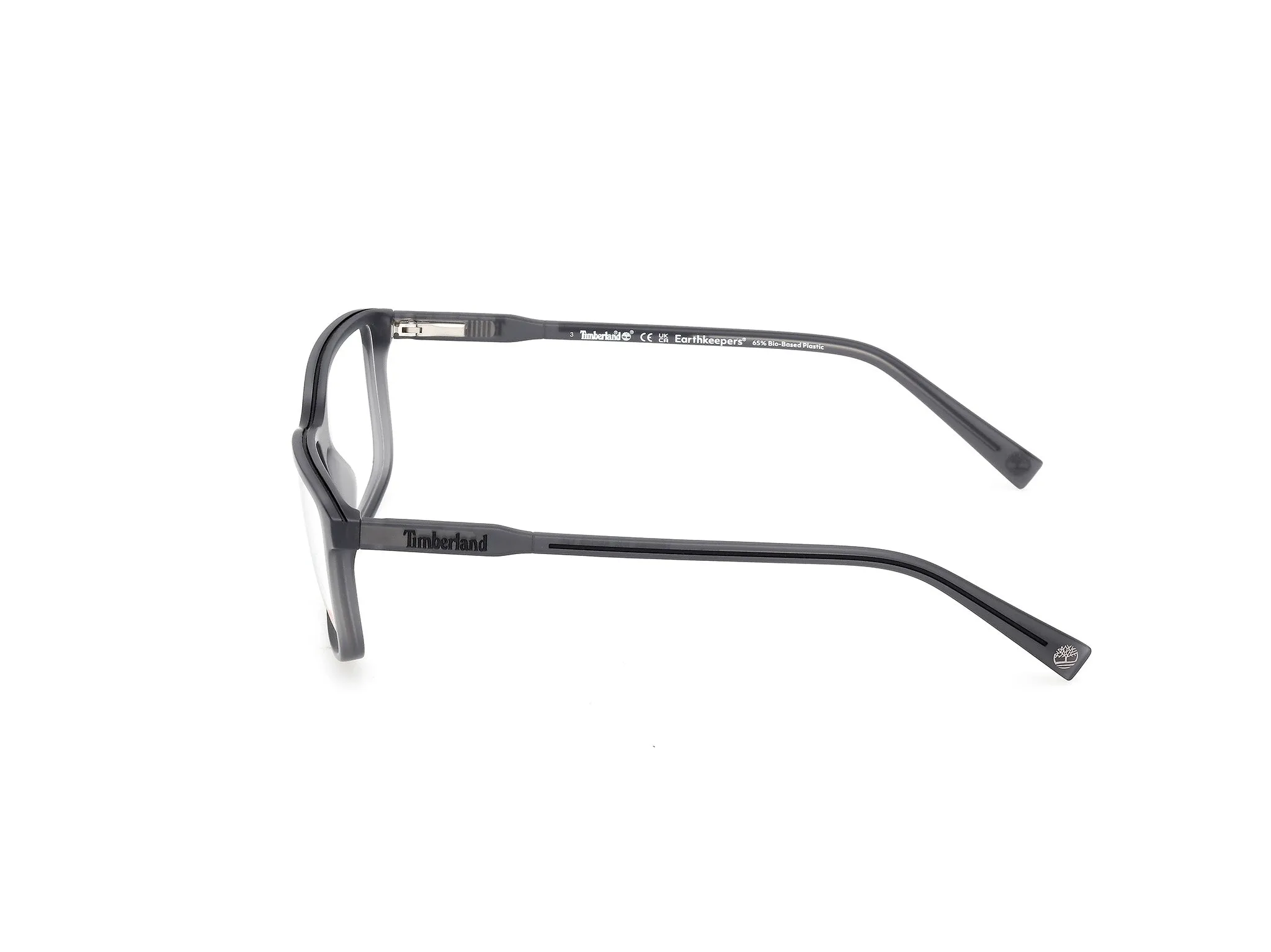Timberland TB50065 020 Montature da vista Iniettato Grigio Squadrata Normale - immagine 3
