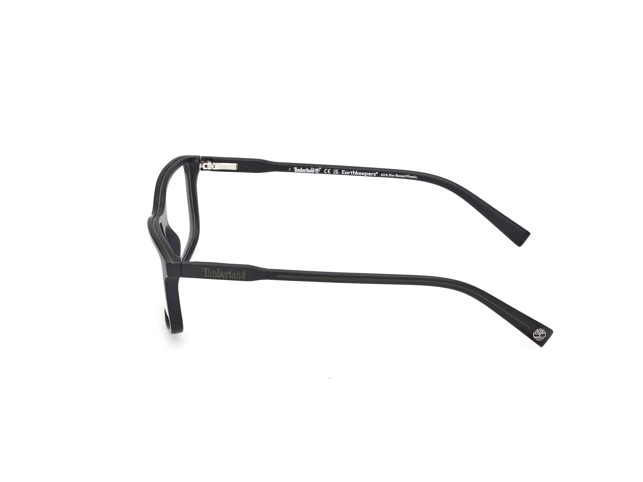 Timberland TB50065 002 Montature da vista Iniettato Nero Squadrata Normale - immagine 3