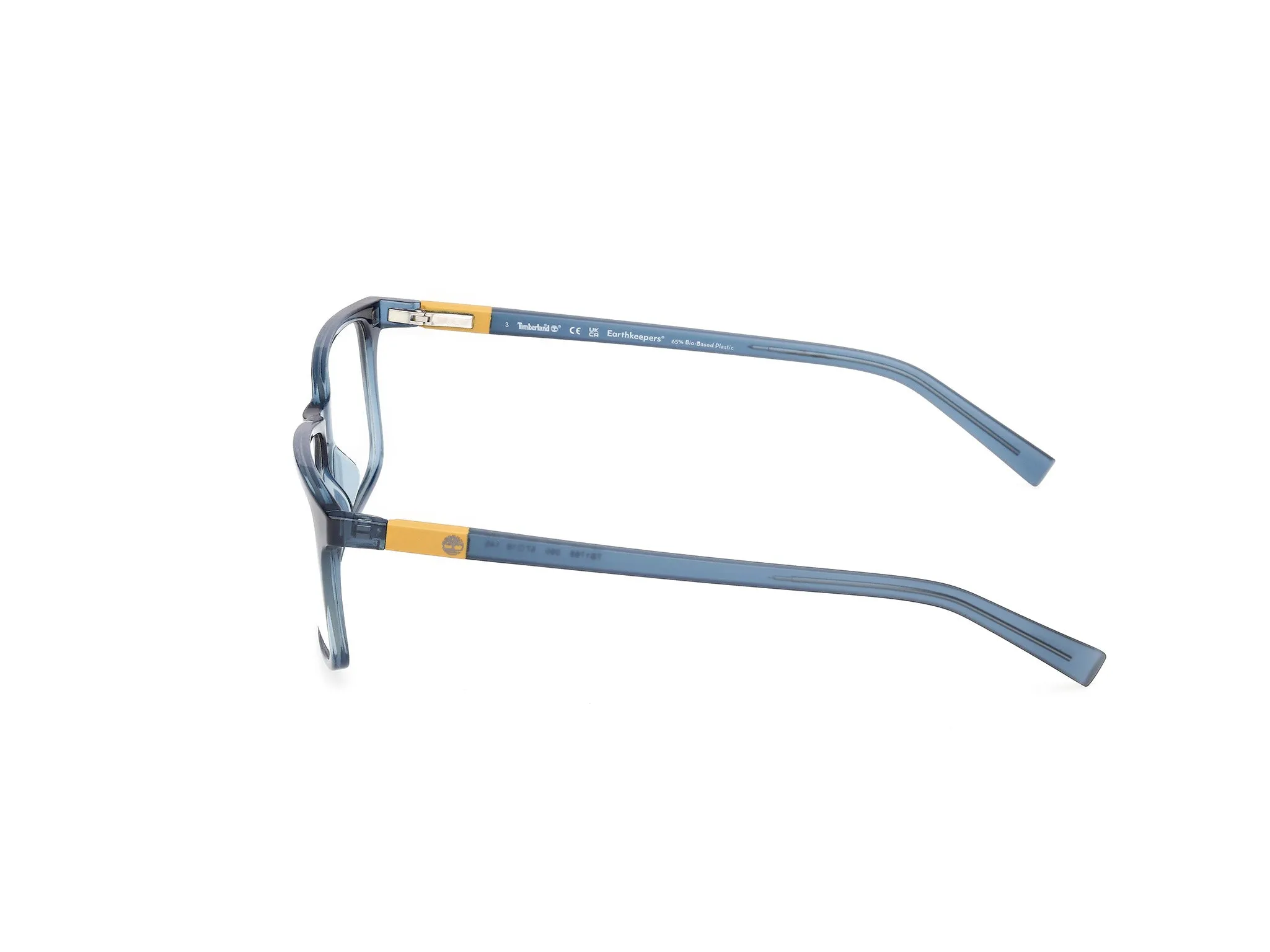Timberland TB1765 090 Montature da vista Iniettato Blu Squadrata Normale - immagine 3