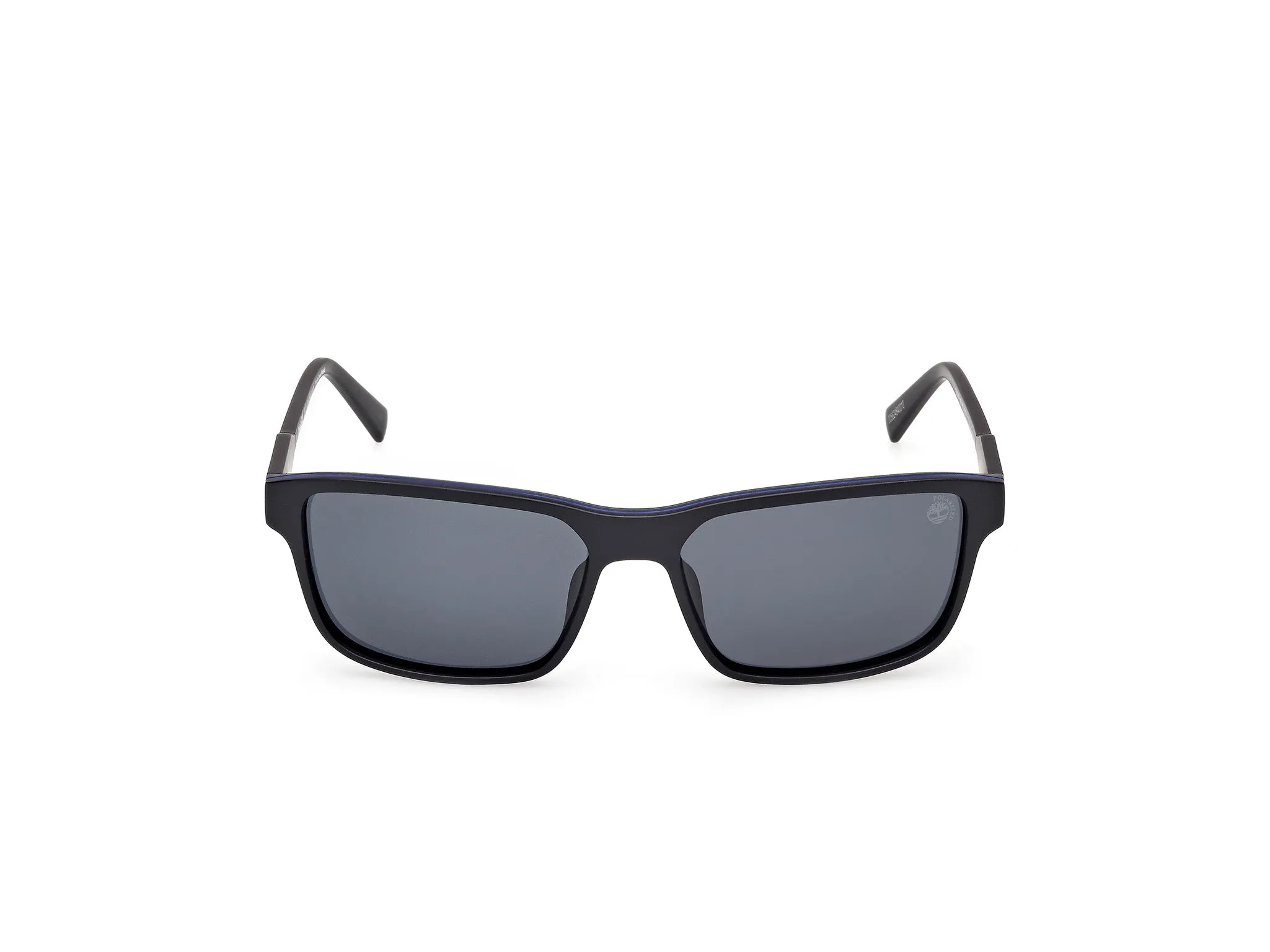 Timberland TB00051 02D Occhiali da sole Iniettato Nero Fumo Squadrata Polarizzata - immagine 2