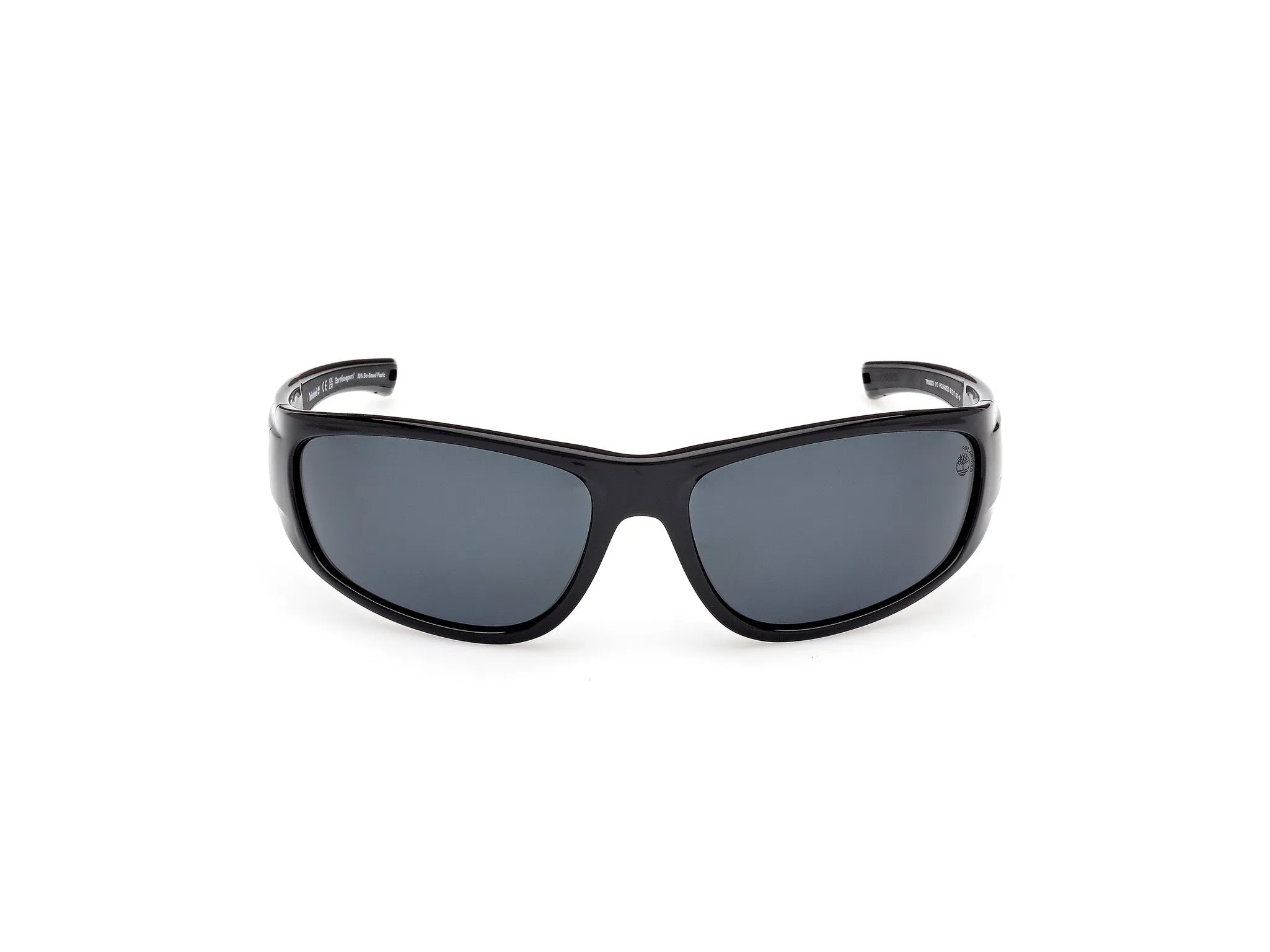 Timberland TB00033 01D Occhiali da sole Iniettato Nero Fumo Squadrata Polarizzata - immagine 2
