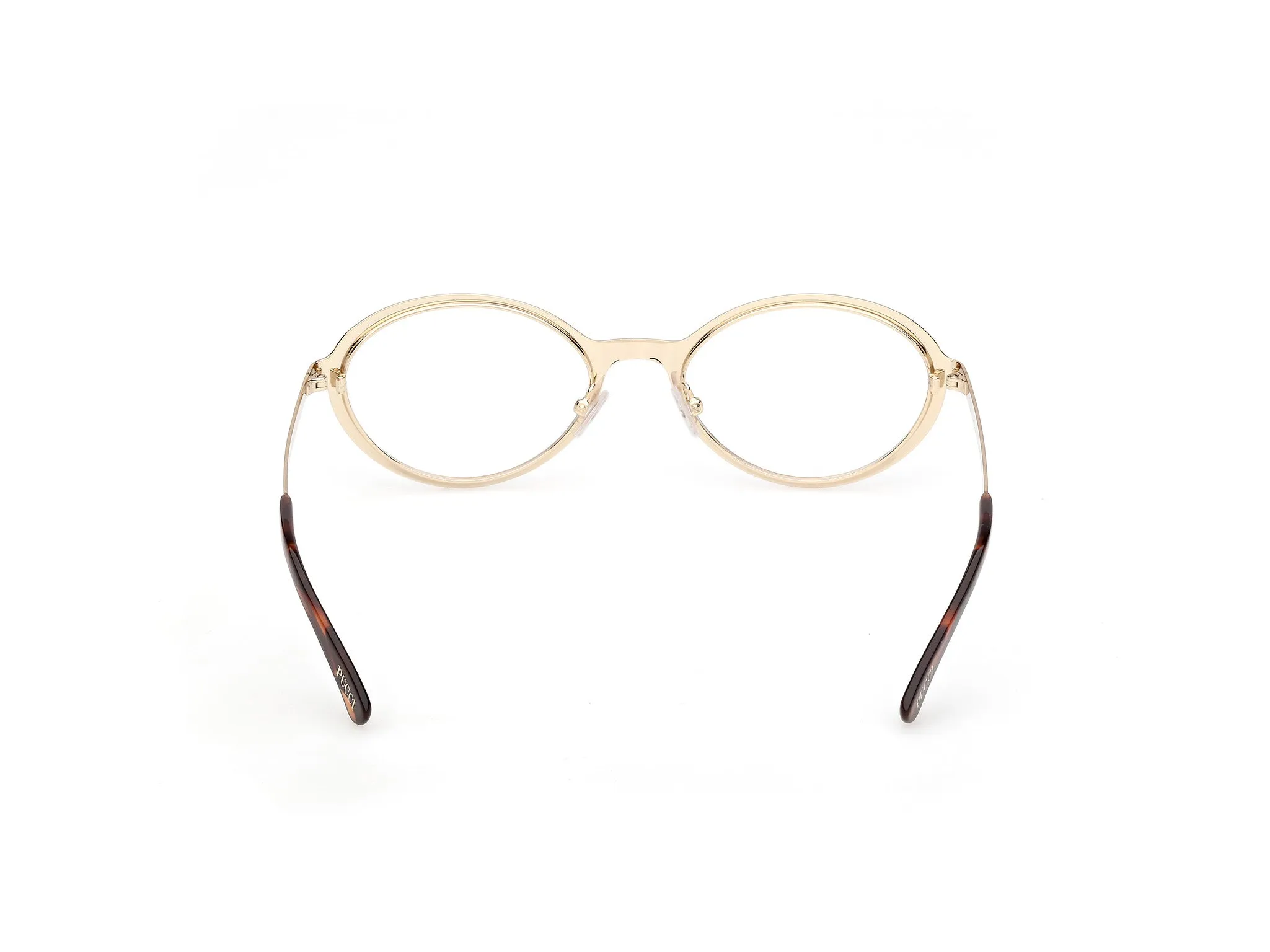 Emilio Pucci EP5277 032 Montature da vista Metallo Oro Rotonda Normale - immagine 4