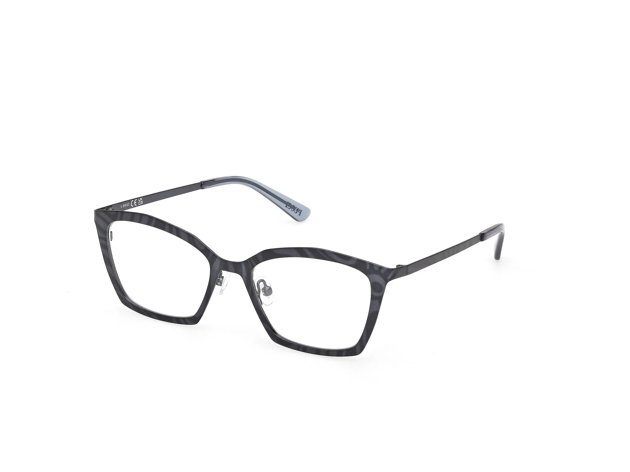 Emilio Pucci EP5276 092 Montature da vista Metallo Azzurro Squadrata Normale - immagine 1