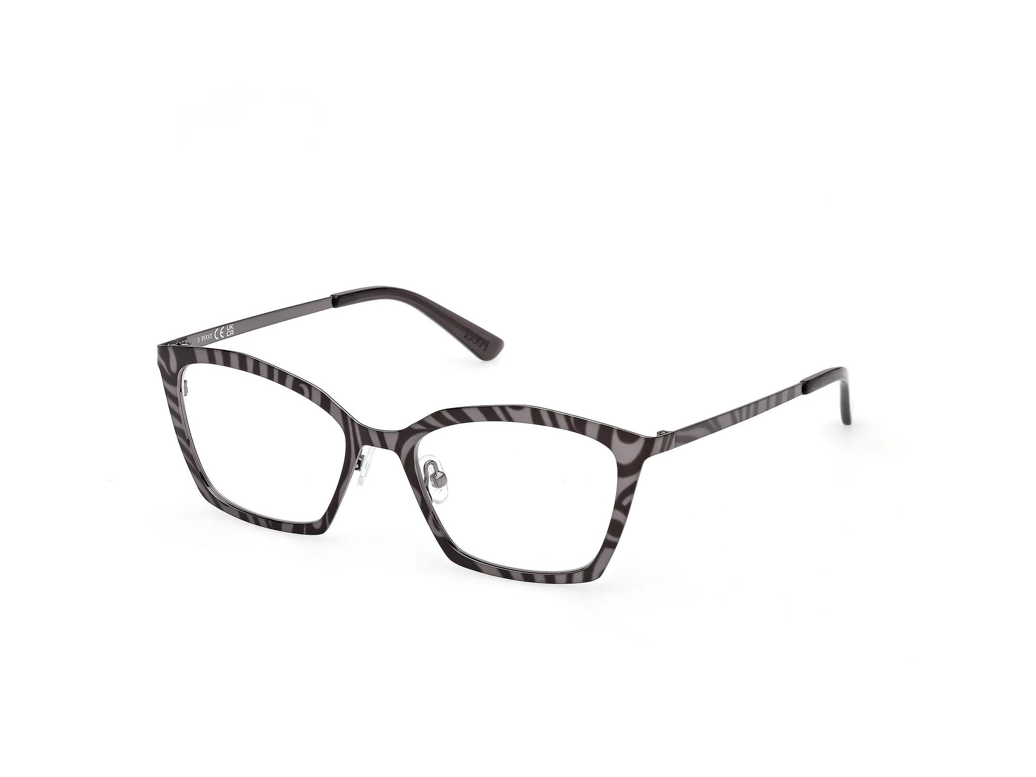 Emilio Pucci EP5276 005 Montature da vista Metallo Nero Squadrata Normale - immagine 1