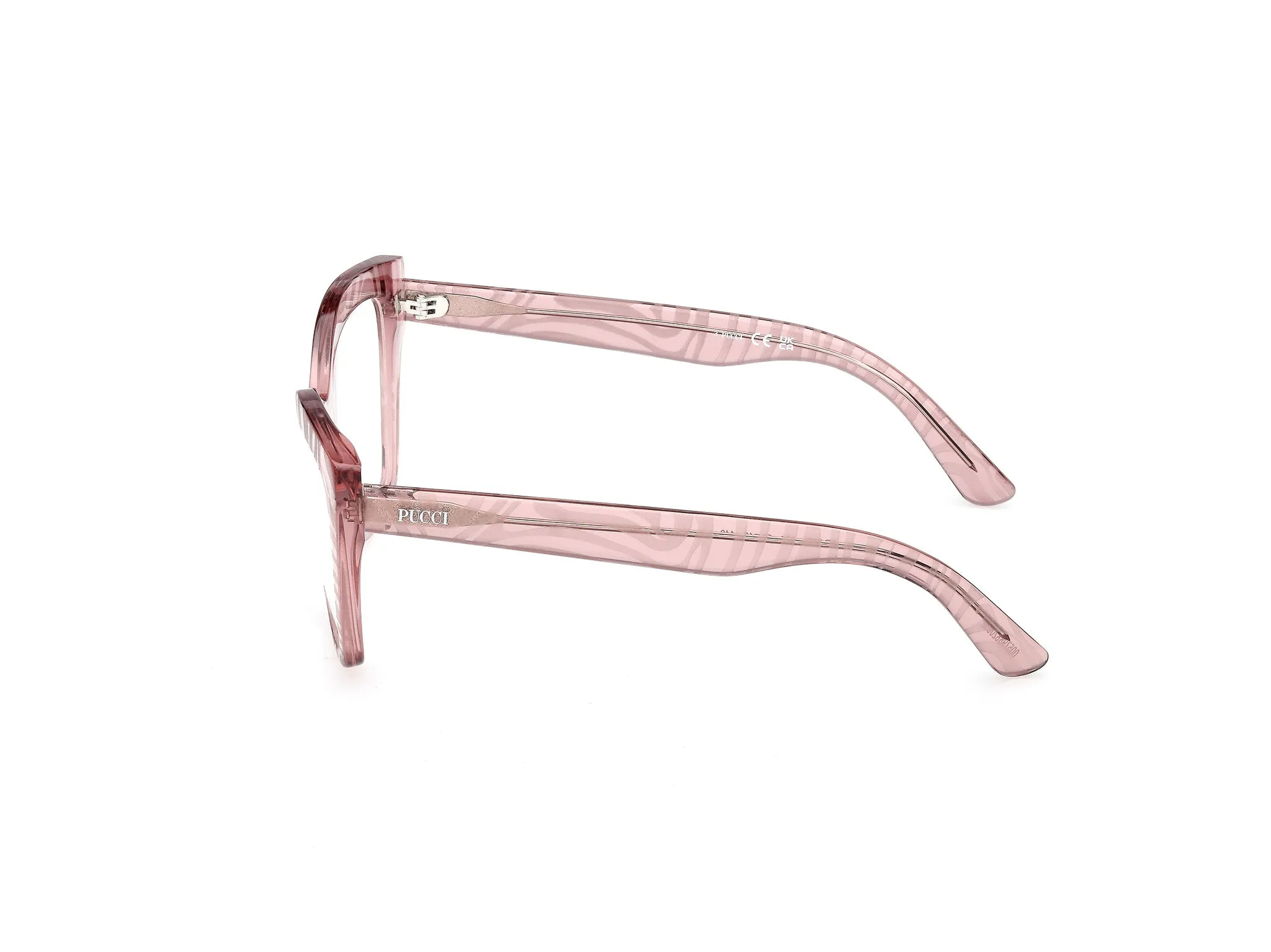 Emilio Pucci EP5275 072 Montature da vista Acetato Rosa Cat Eye Normale - immagine 3