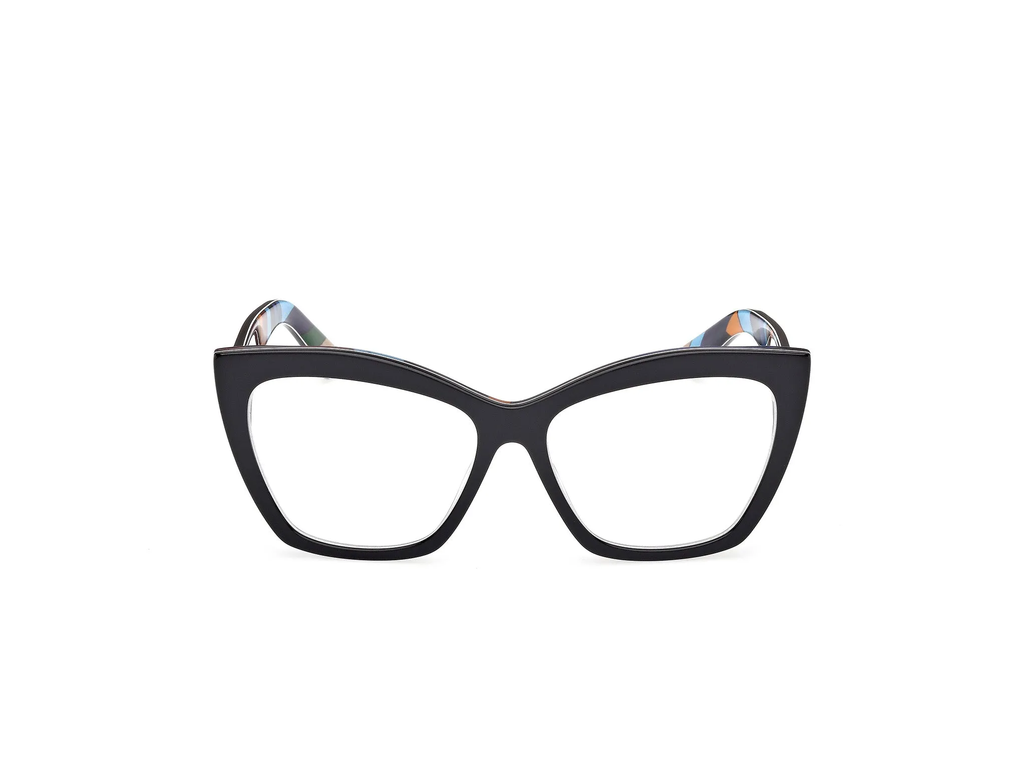 Emilio Pucci EP5275 055 Montature da vista Acetato Havana Cat Eye Normale - immagine 2