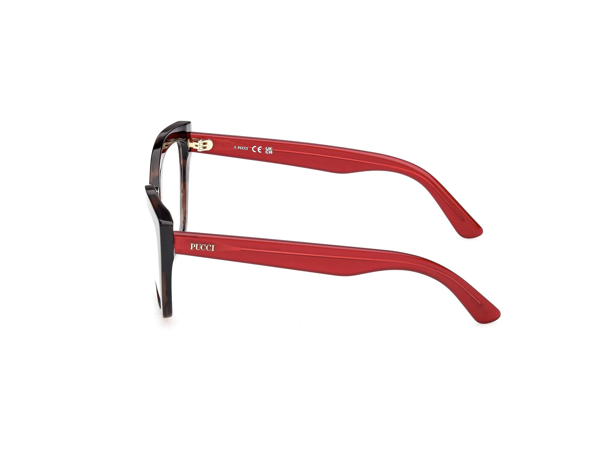 Emilio Pucci EP5275 005 Montature da vista Acetato Nero Cat Eye Normale - immagine 3
