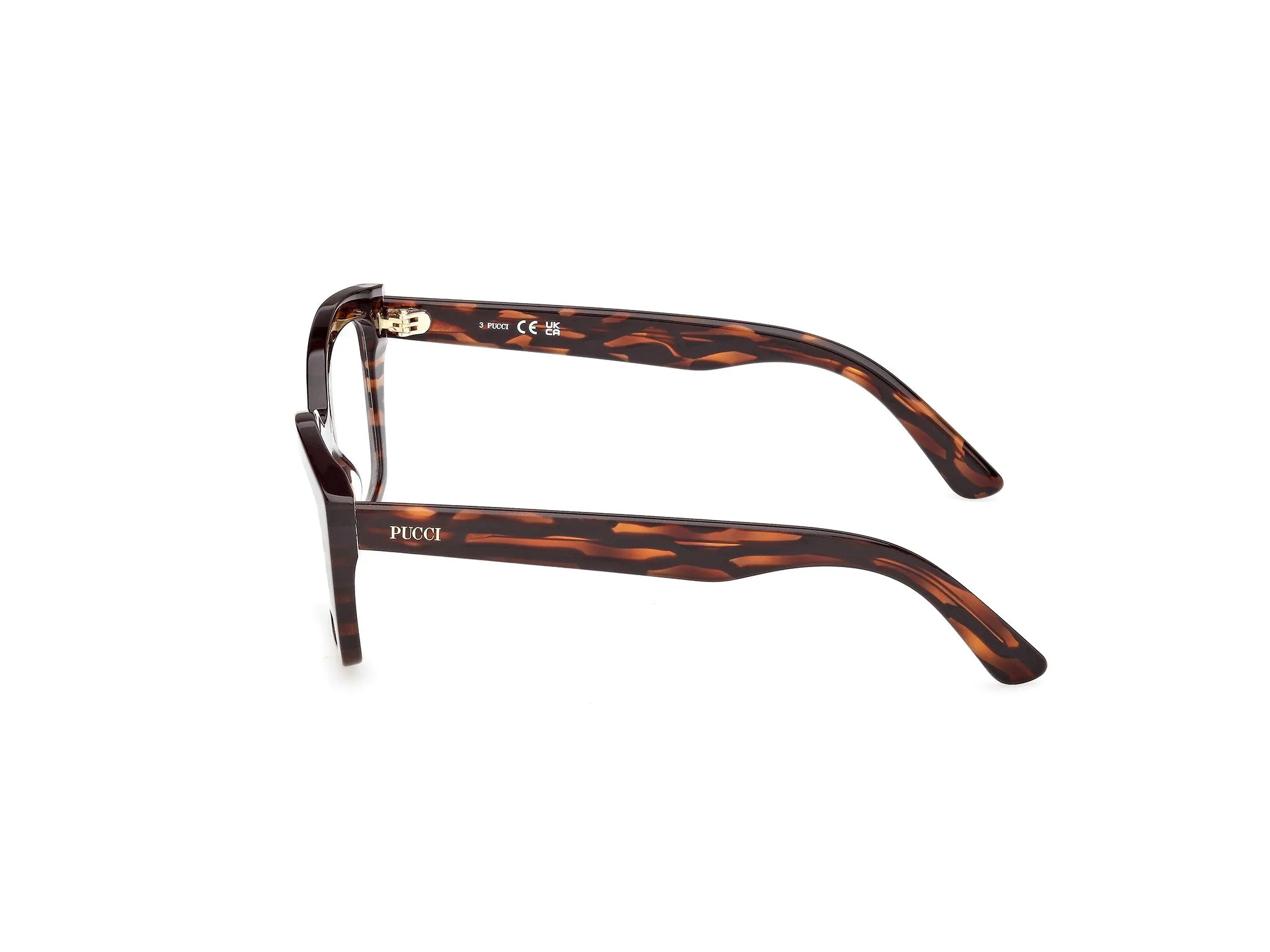 Emilio Pucci EP5274 056 Montature da vista Acetato Havana Squadrata Normale - immagine 3