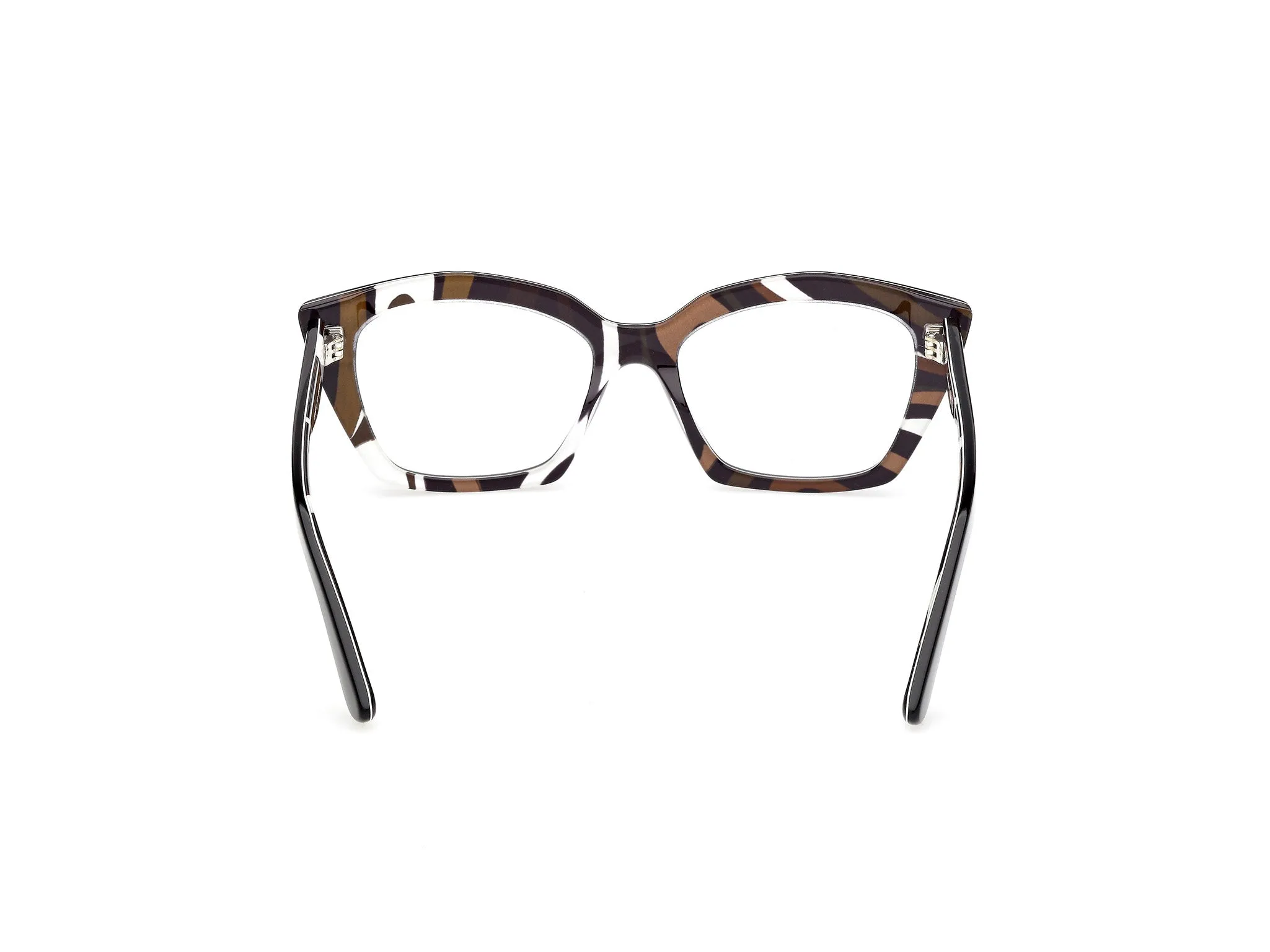 Emilio Pucci EP5274 005 Montature da vista Acetato Nero Squadrata Normale - immagine 4