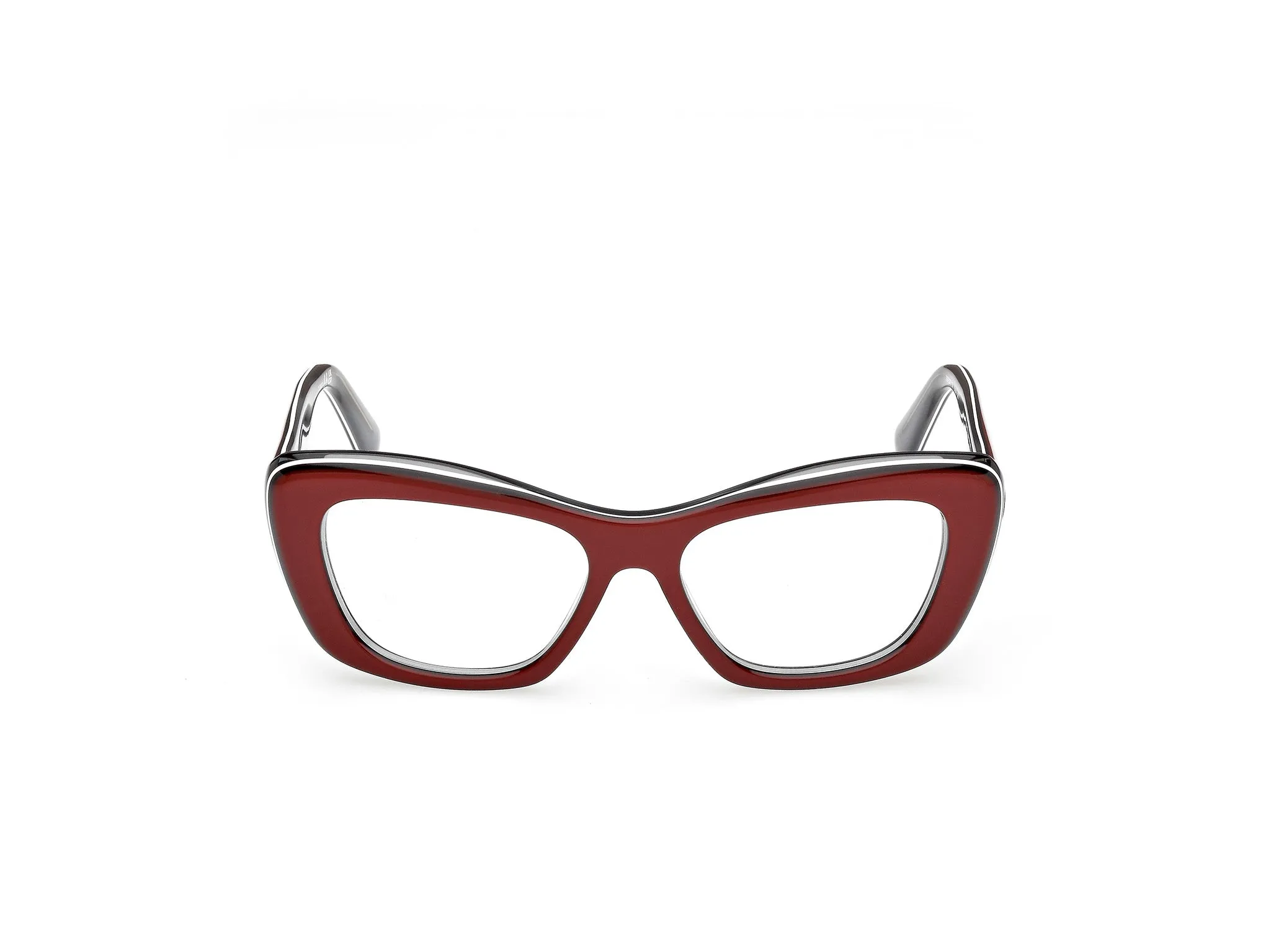 Emilio Pucci EP5273 071 Montature da vista Acetato Bordeaux Rotonda Normale - immagine 2