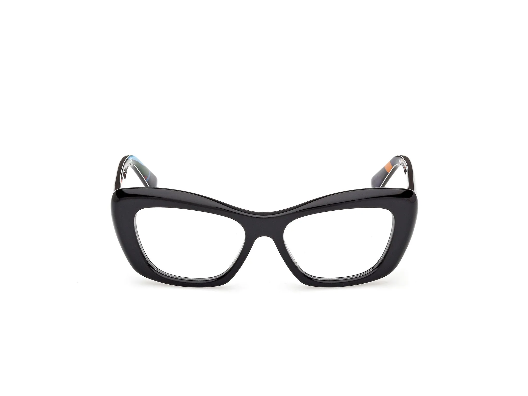 Emilio Pucci EP5273 005 Montature da vista Acetato Nero Rotonda Normale - immagine 2