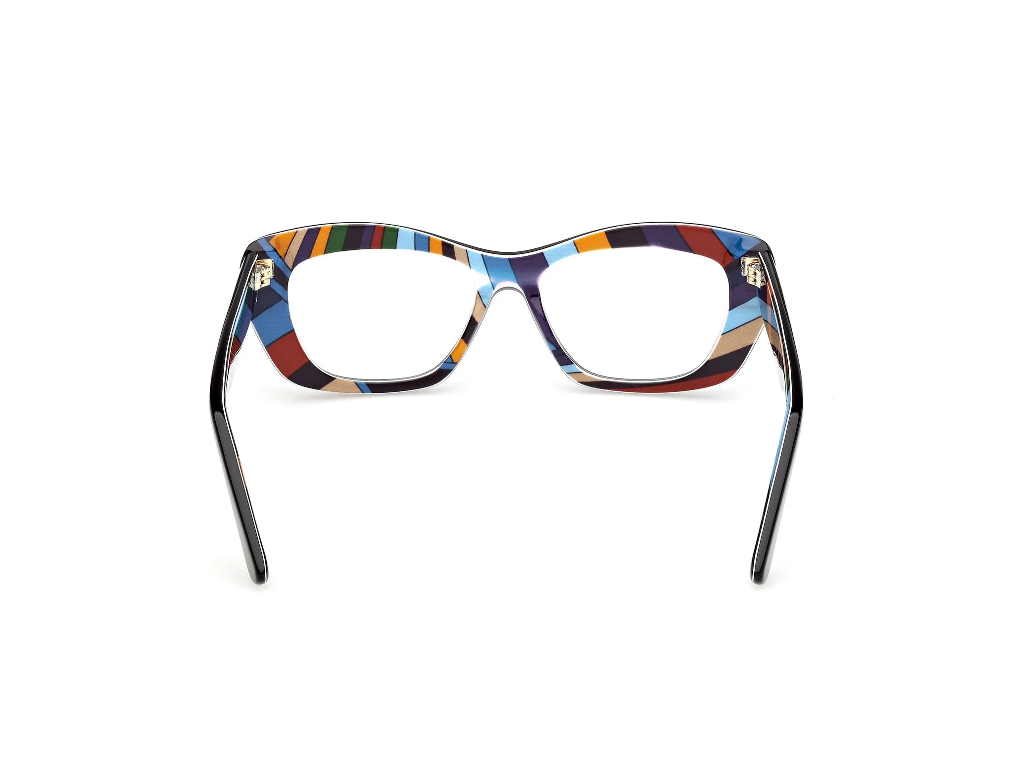 Emilio Pucci EP5273 005 Montature da vista Acetato Nero Rotonda Normale - immagine 4