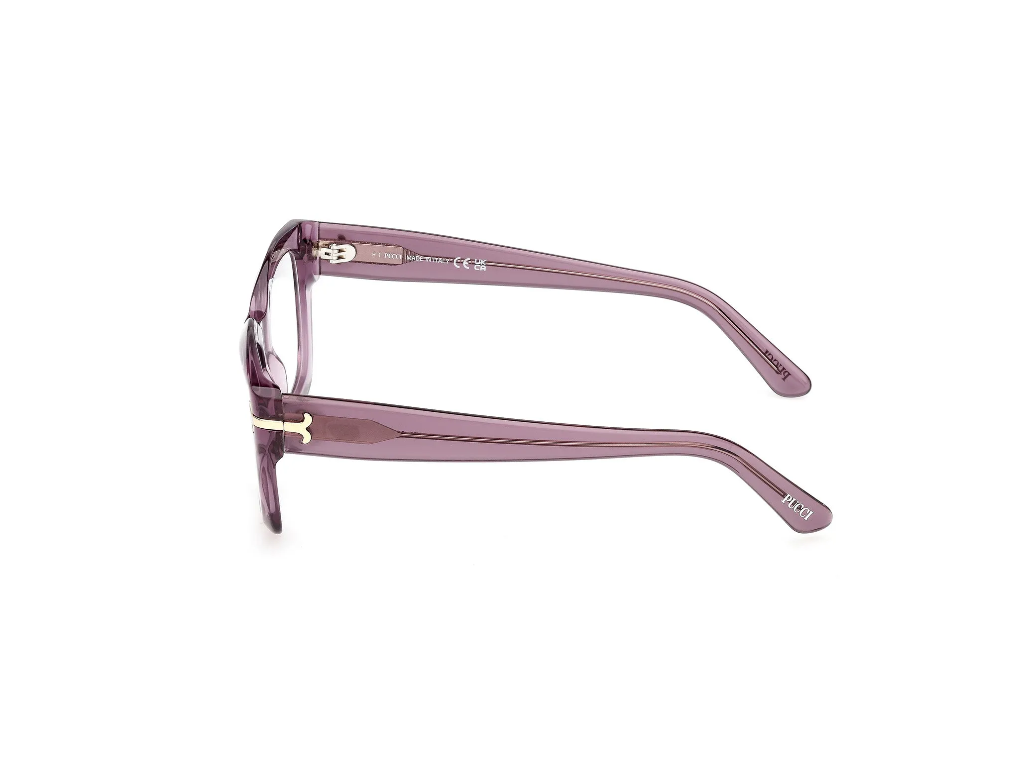 Emilio Pucci EP5270 055 Montature da vista Acetato Havana Squadrata Normale - immagine 3