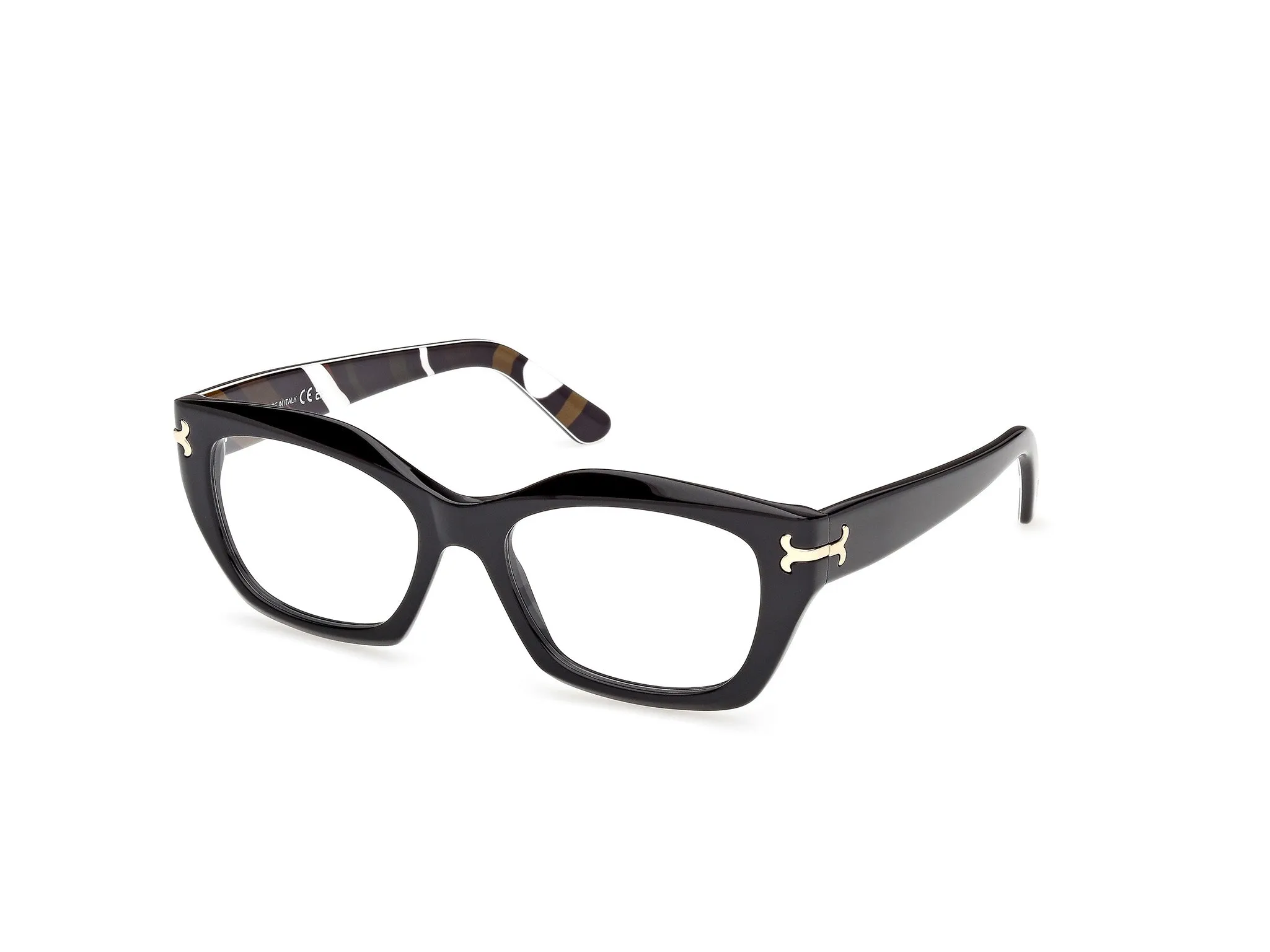 Emilio Pucci EP5270 005 Montature da vista Acetato Nero Squadrata Normale - immagine 1