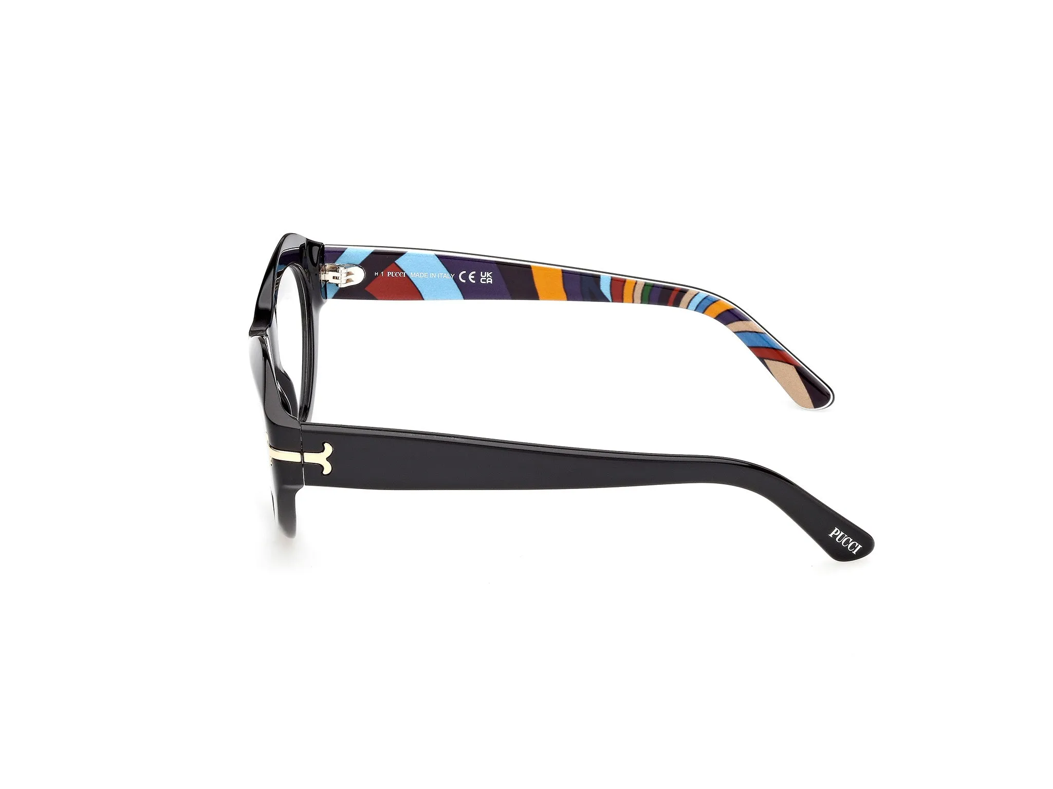 Emilio Pucci EP5269 005 Montature da vista Acetato Nero Cat Eye Normale - immagine 3