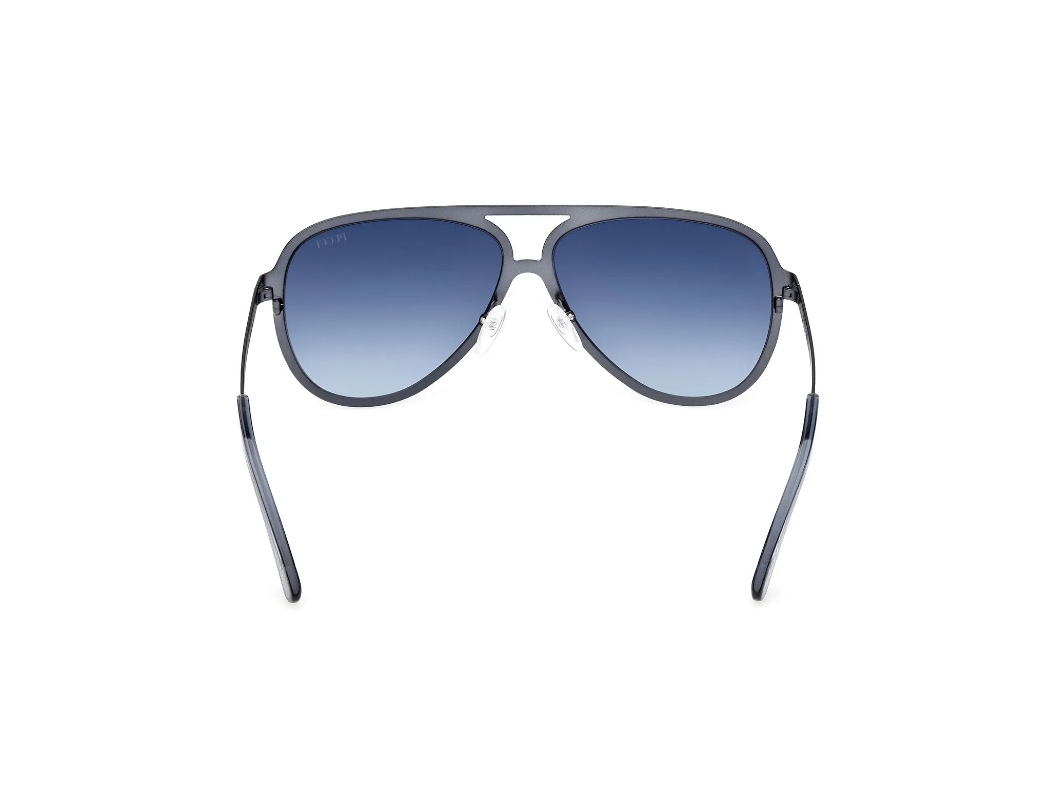 Emilio Pucci EP0247 92W Occhiali da sole Metallo Azzurro Blu Pilot Normale - immagine 4