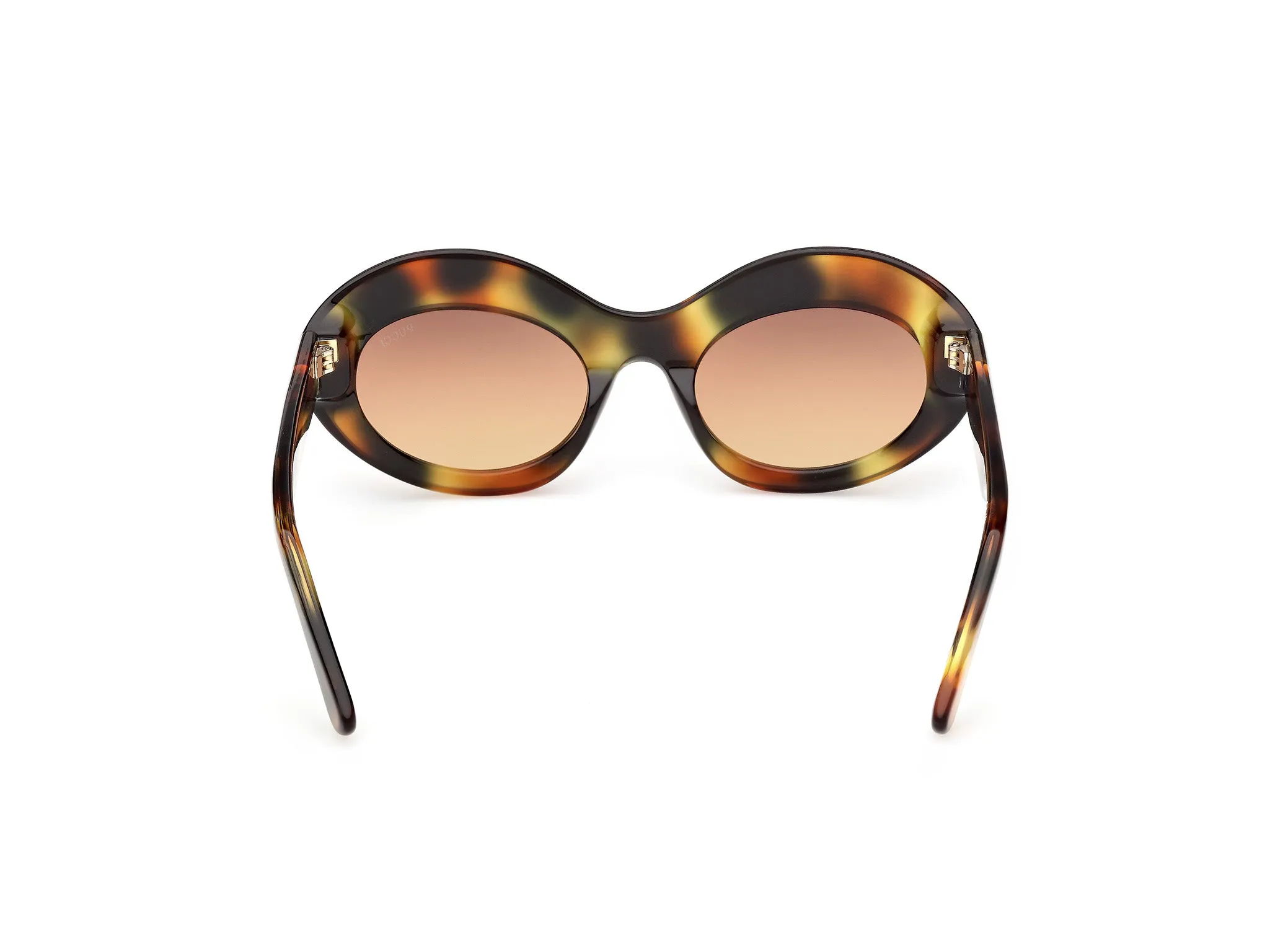 Emilio Pucci EP0246 55F Occhiali da sole Acetato Havana Marrone Rotonda Normale - immagine 4