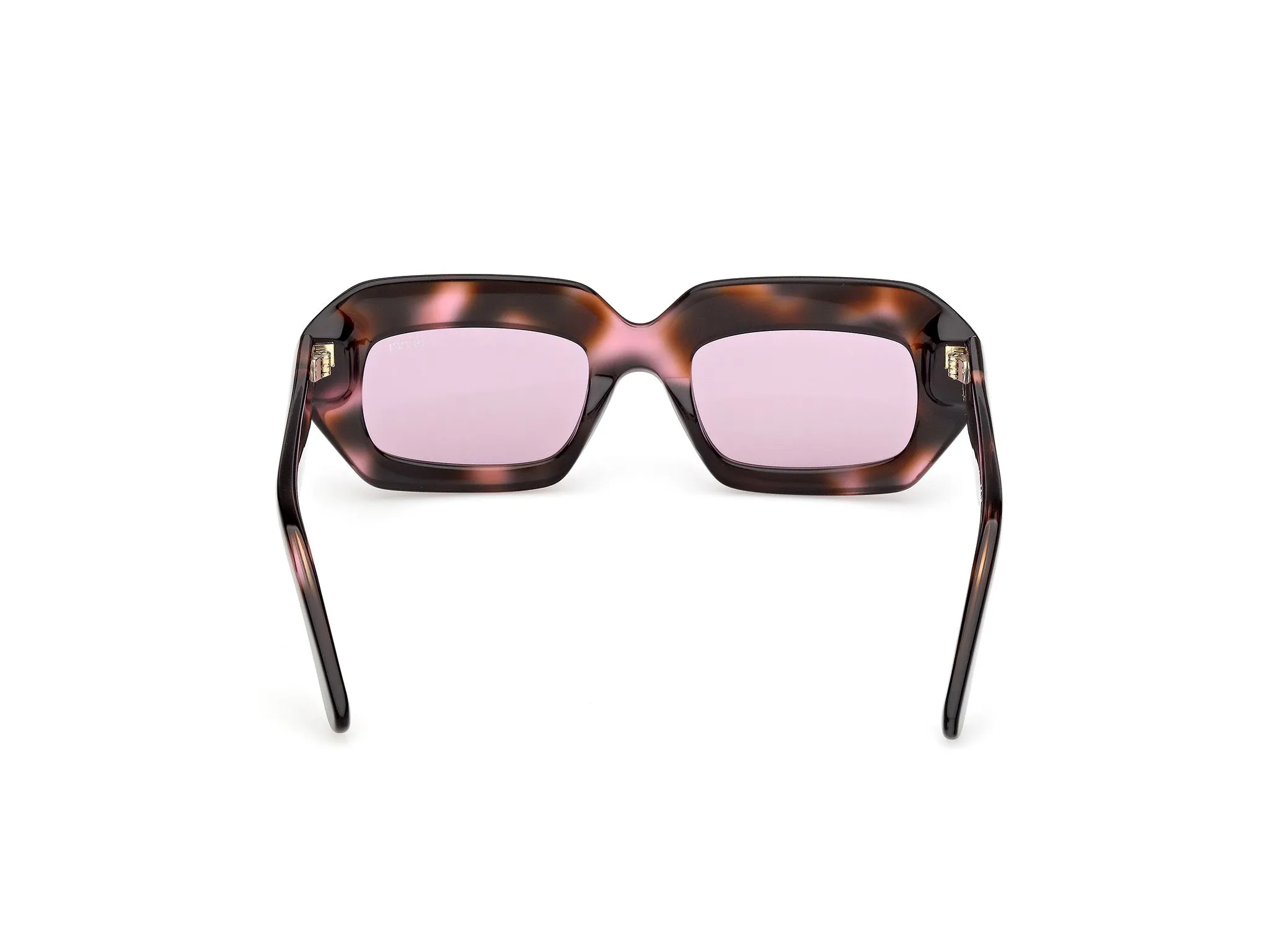 Emilio Pucci EP0245 55S Occhiali da sole Acetato Havana Bordeaux Squadrata Normale - immagine 4