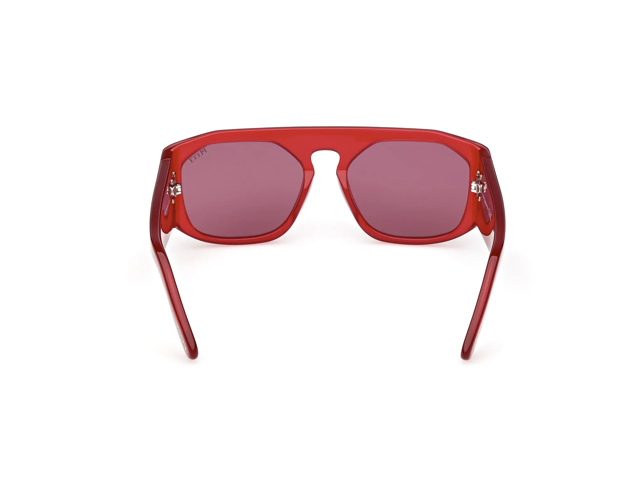 Emilio Pucci EP0242 66S Occhiali da sole Acetato Rosso Bordeaux Squadrata Normale - immagine 4