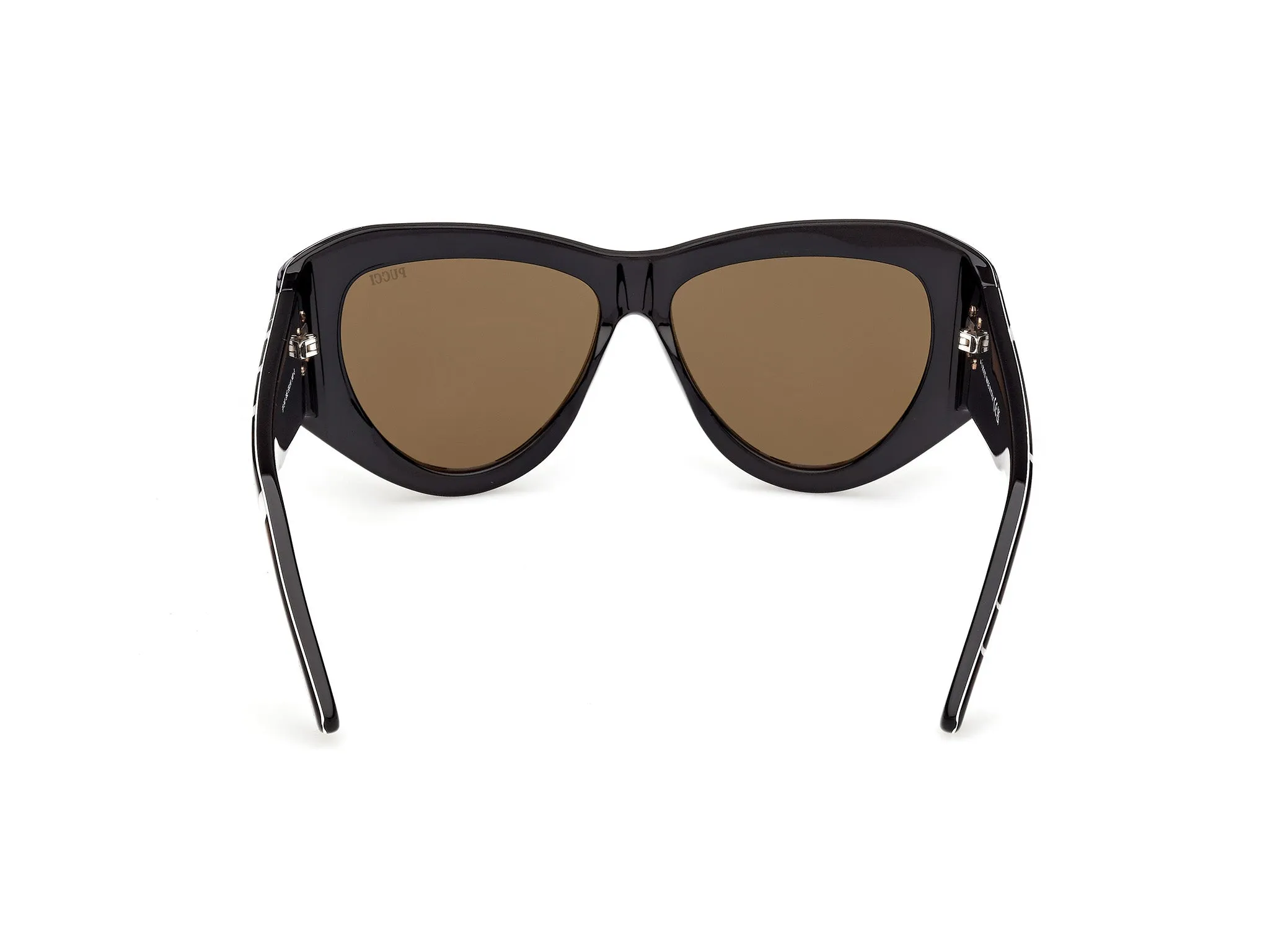 Emilio Pucci EP0241 99E Occhiali da sole Acetato Multi-colore Marrone Cat Eye Normale - immagine 4
