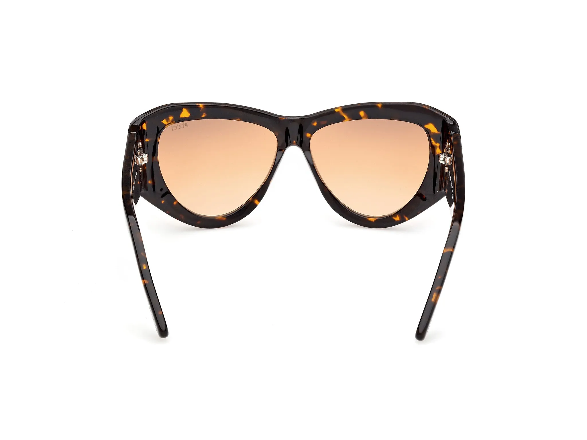 Emilio Pucci EP0241 52F Occhiali da sole Acetato Havana Marrone Cat Eye Normale - immagine 4