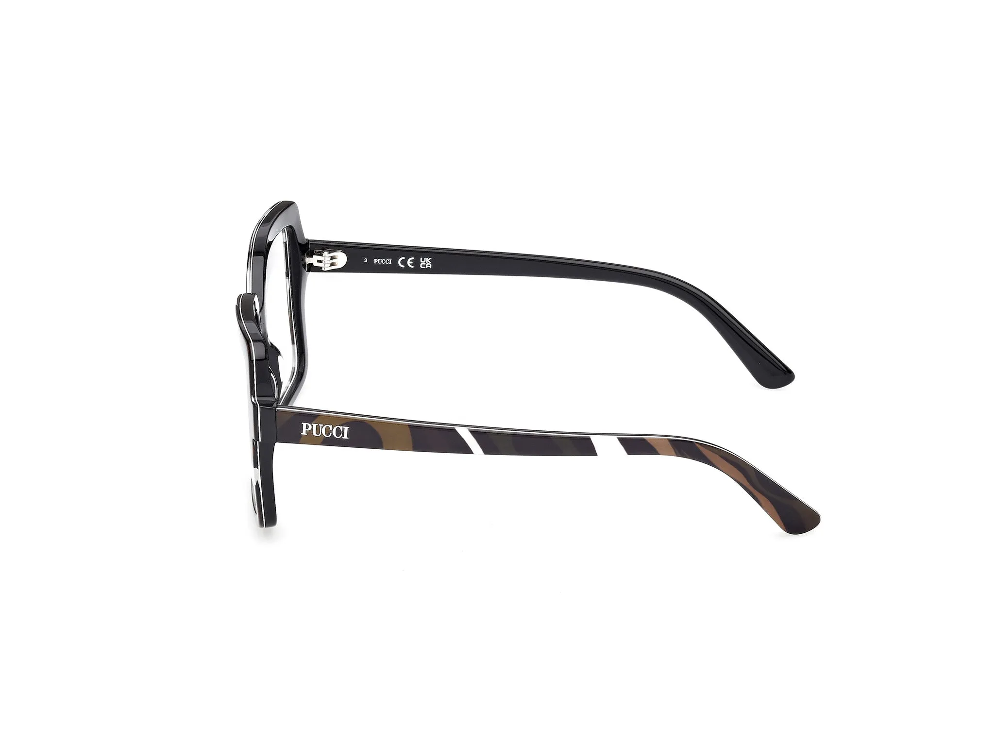 Emilio Pucci EP5265 099 Montature da vista Acetato Squadrata Normale - immagine 3
