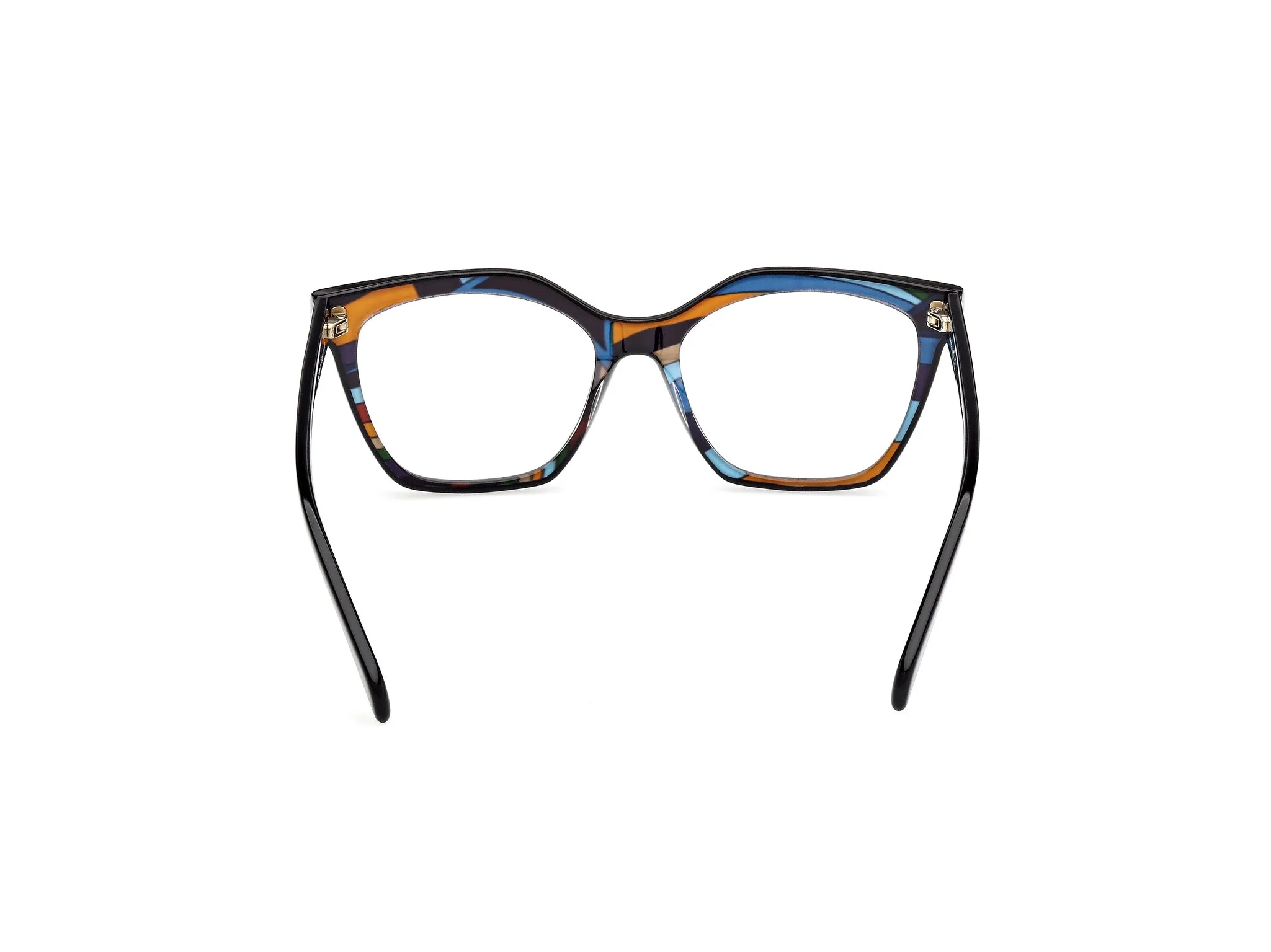 Emilio Pucci EP5239 001 Montature da vista Acetato Multi-colore Geometrica Normale - immagine 4