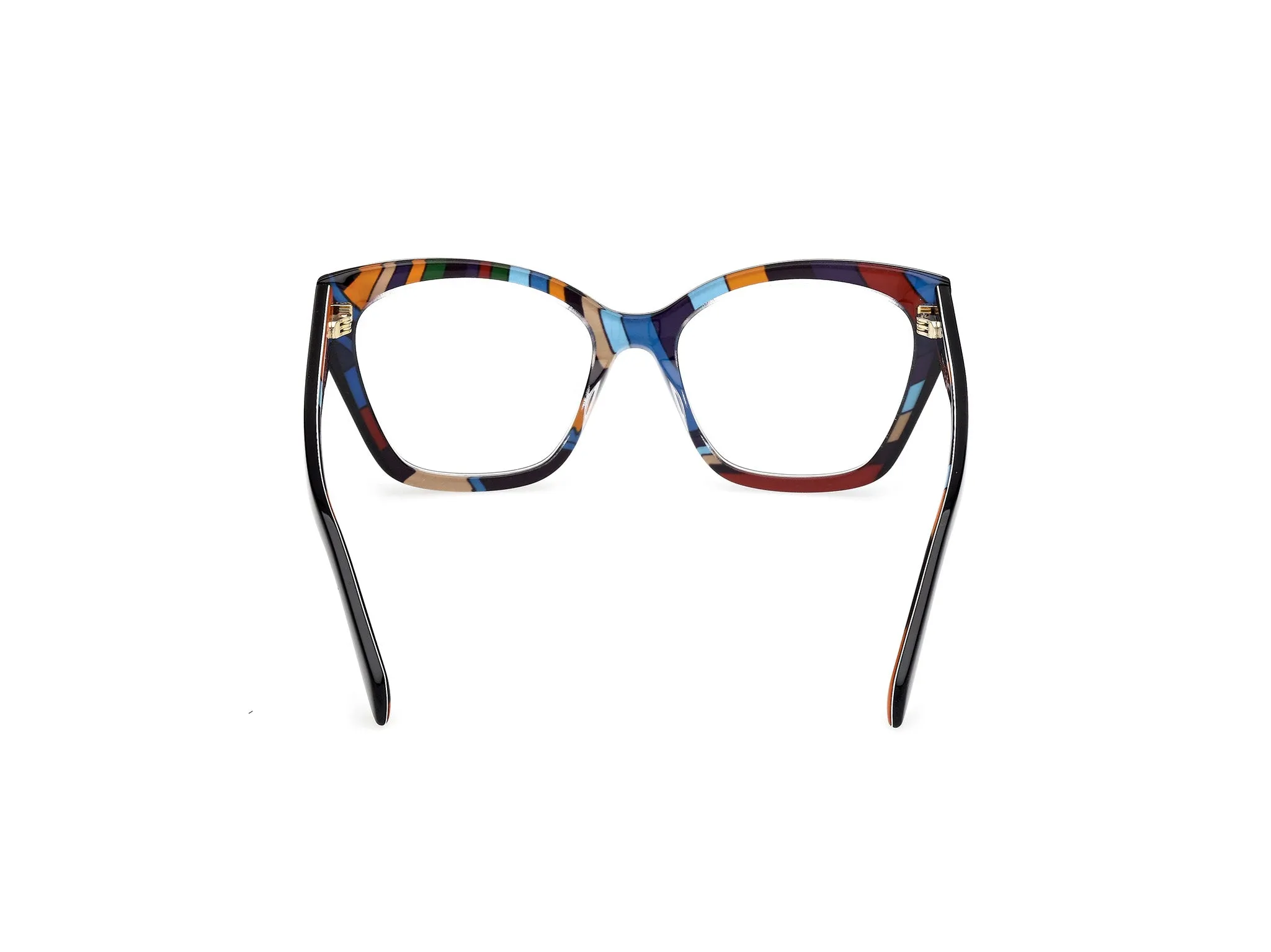 Emilio Pucci EP5216 001 Montature da vista Acetato Nero Farfalla Normale - immagine 4