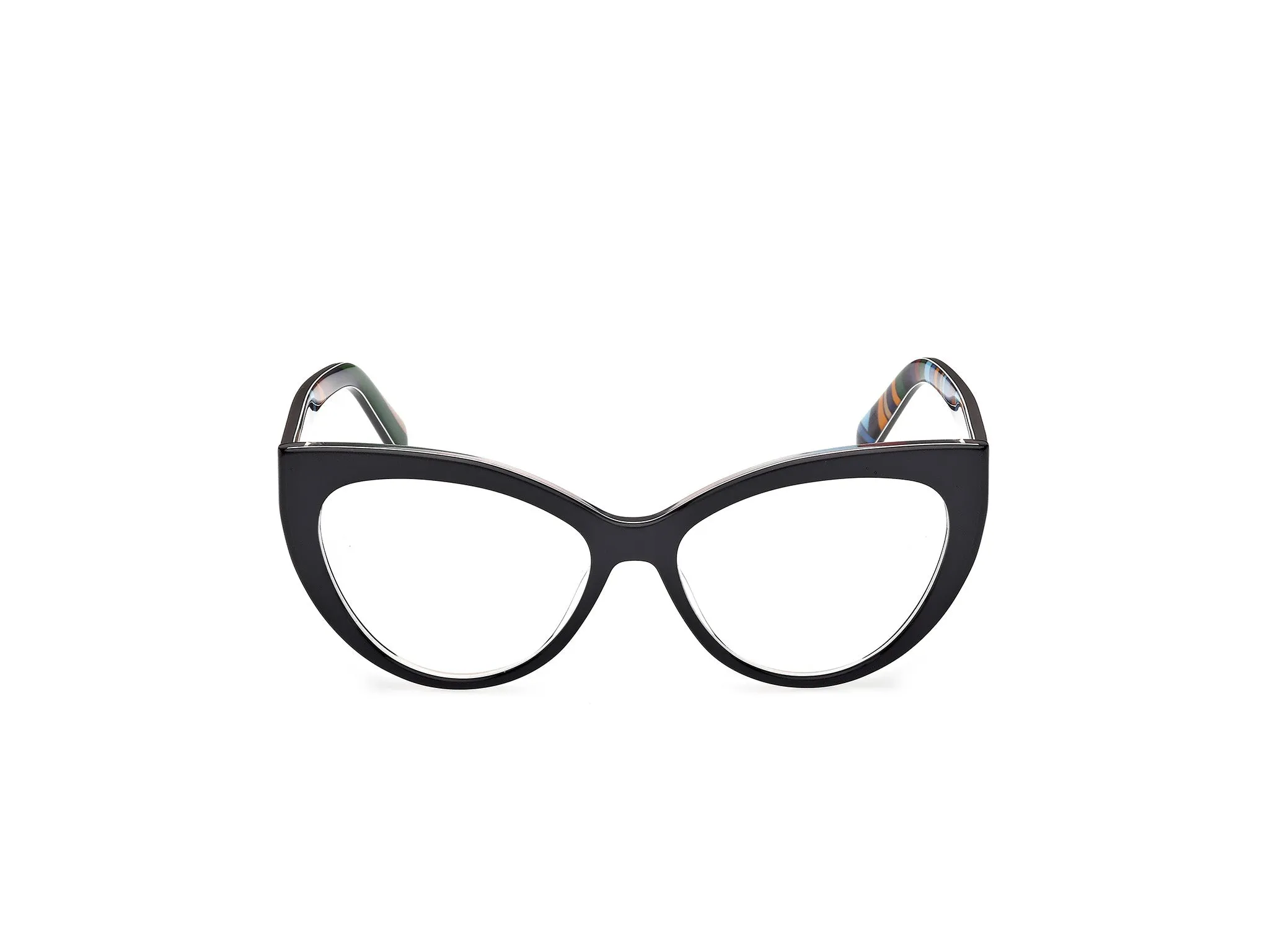 Emilio Pucci EP5215 001 Montature da vista Acetato Nero Cat Eye Normale - immagine 2