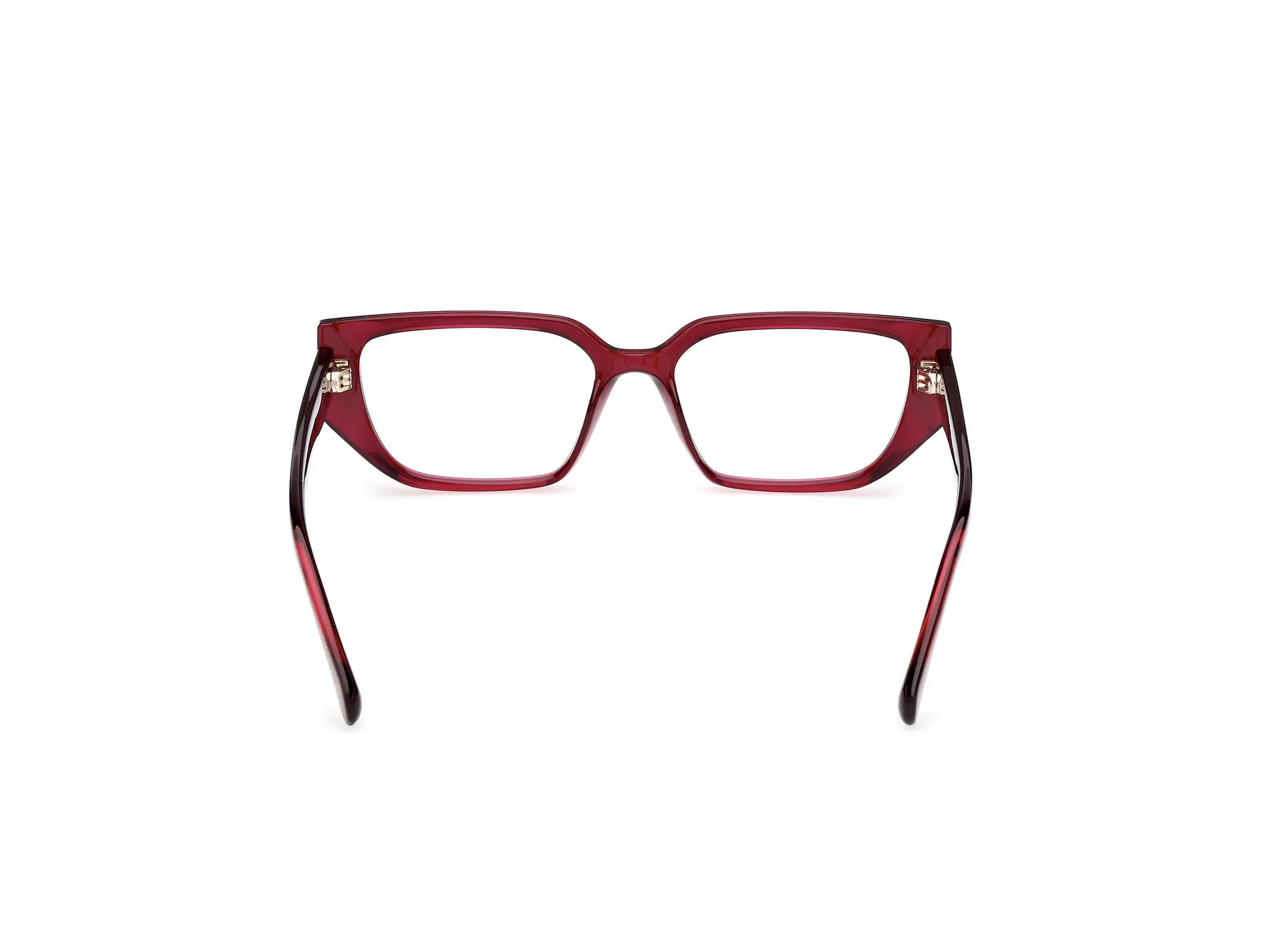 MAX&Co MO5207 069 Montature da vista Iniettato Bordeaux Geometrica Normale - immagine 4