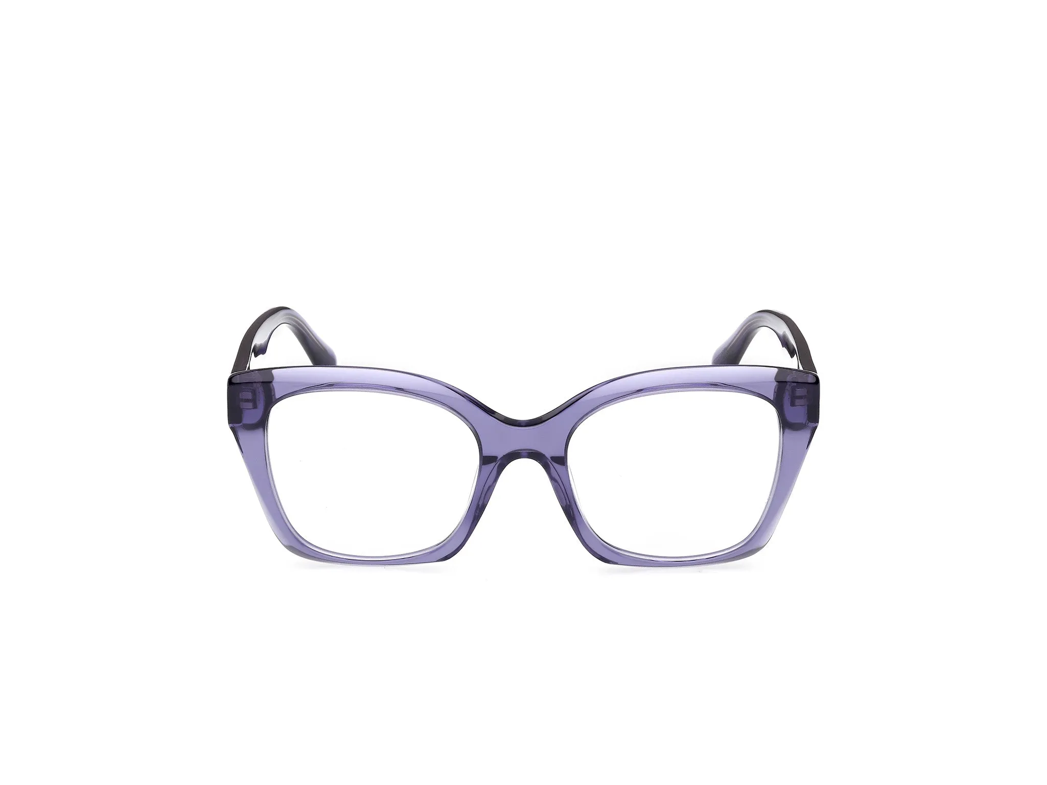 MAX&Co MO5204 081 Montature da vista Acetato Viola Squadrata Normale - immagine 2