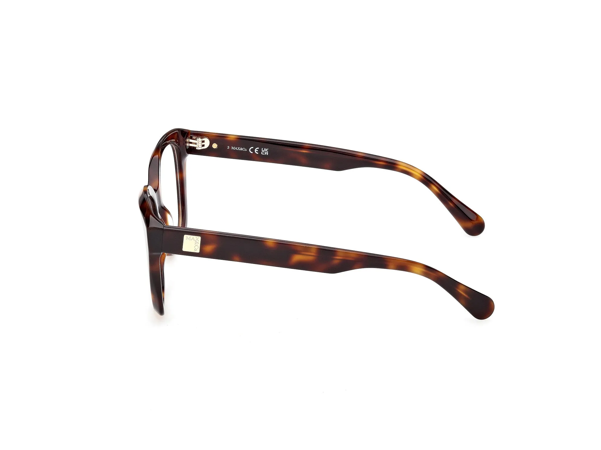 MAX&Co MO5204 052 Montature da vista Acetato Havana Squadrata Normale - immagine 3