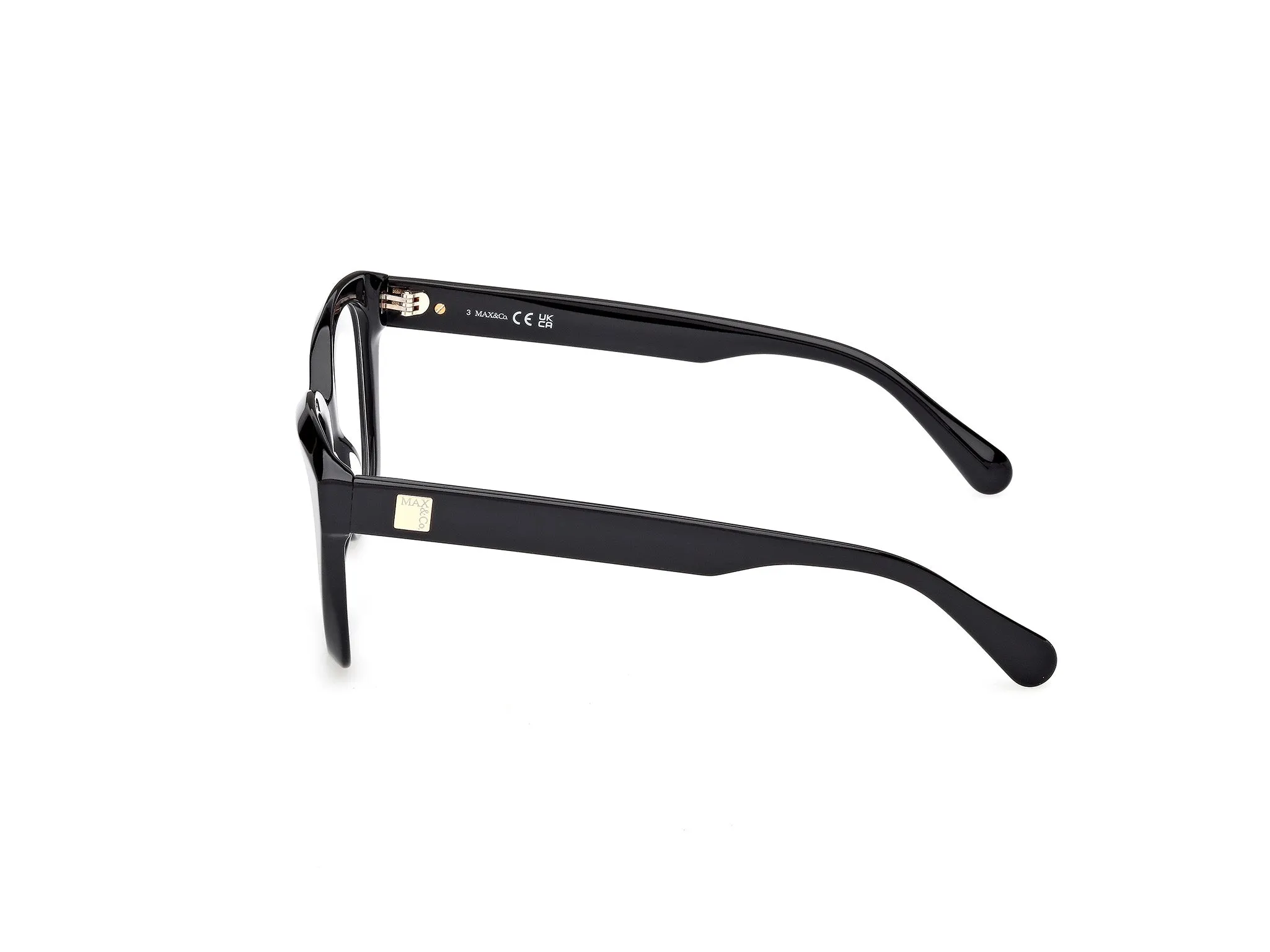MAX&Co MO5204 001 Montature da vista Acetato Nero Squadrata Normale - immagine 3