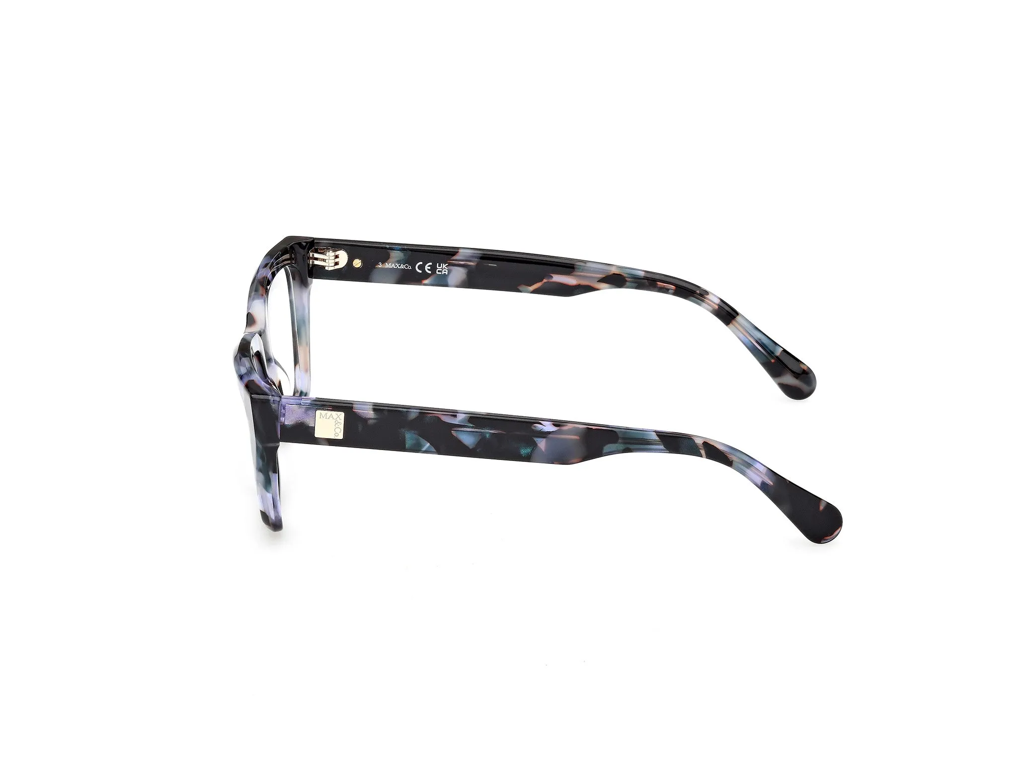 MAX&Co MO5203 055 Montature da vista Acetato Havana Squadrata Normale - immagine 3